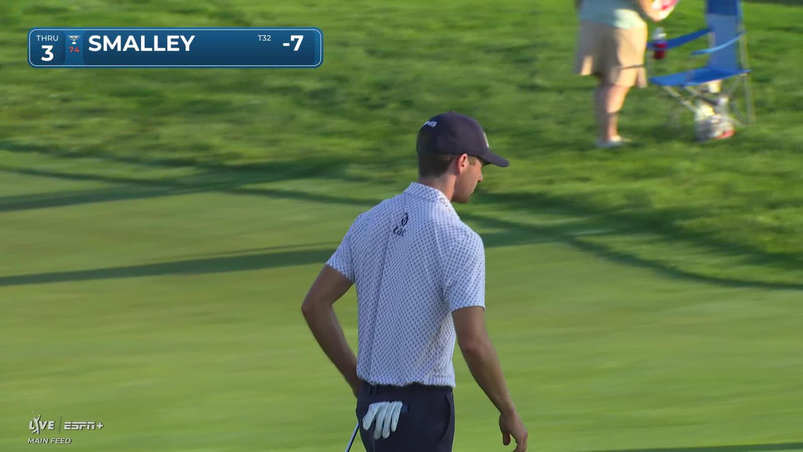 Alex Smalley | Round 3 | 3rd hole | Shot 4 | 2025 3M Open