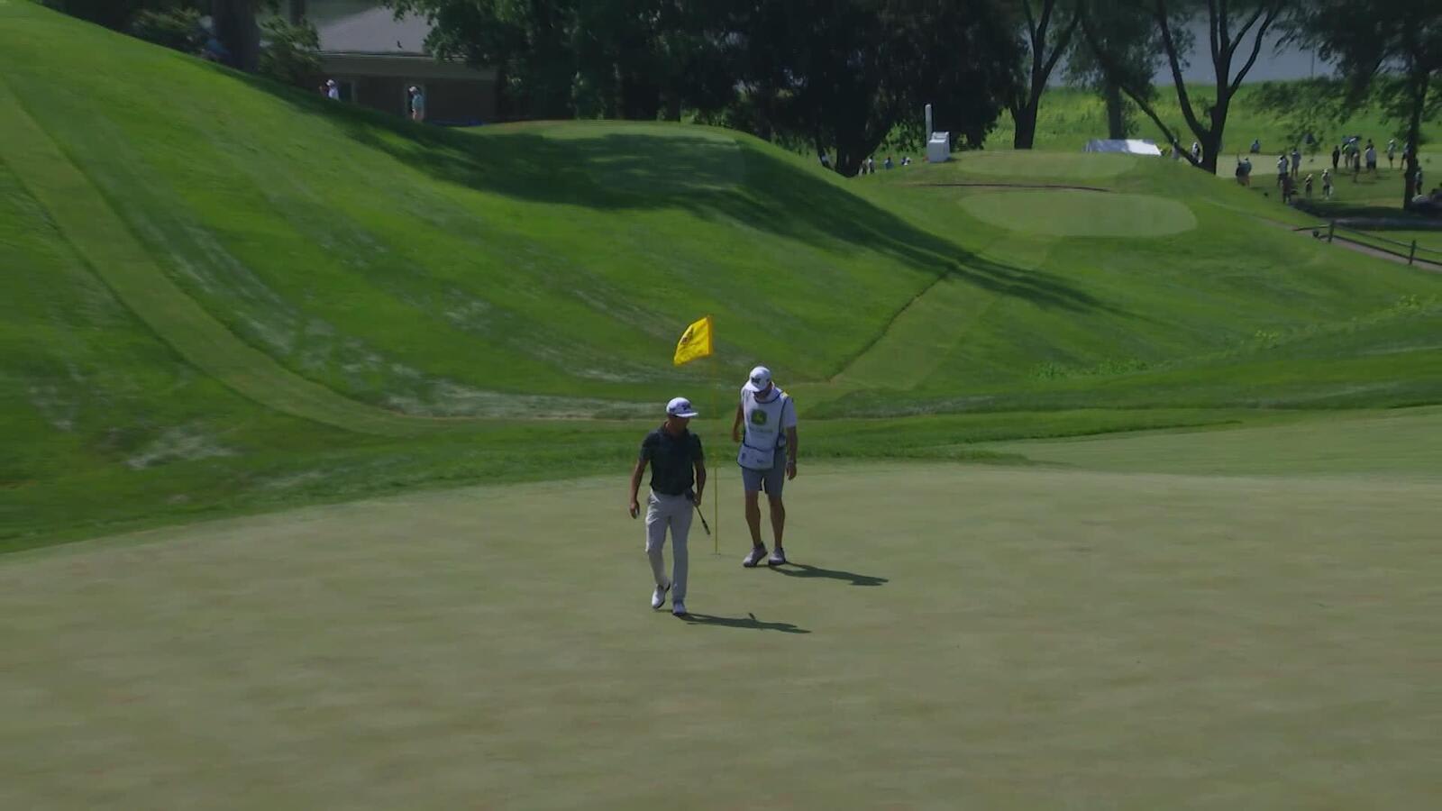 David Lipsky | Round 3 | 3rd hole | Shot 2 | 2025 John Deere