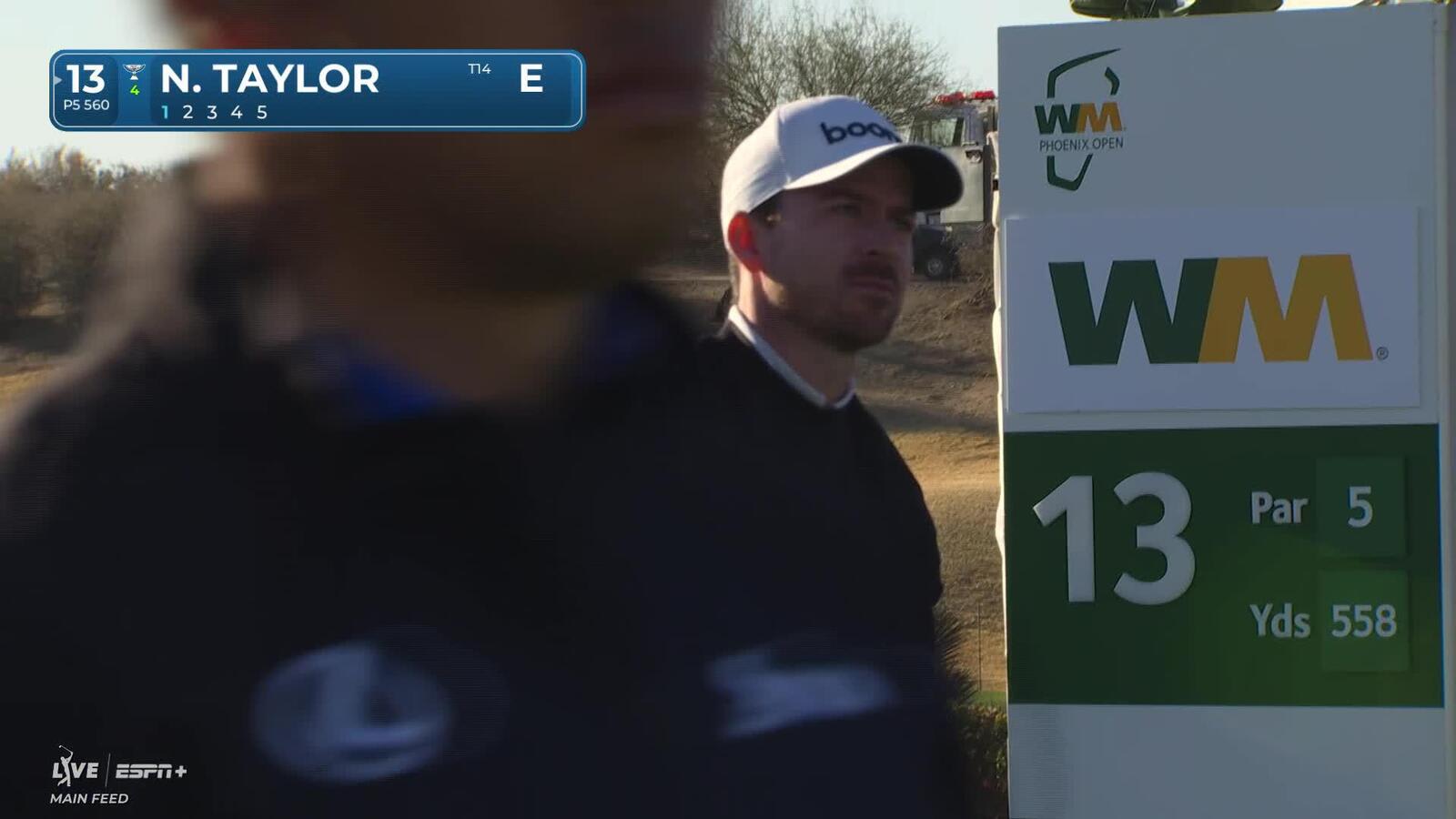 Nick Taylor | Round 1 | 13th hole | Shot 1 | 2025 WM Phoenix Open