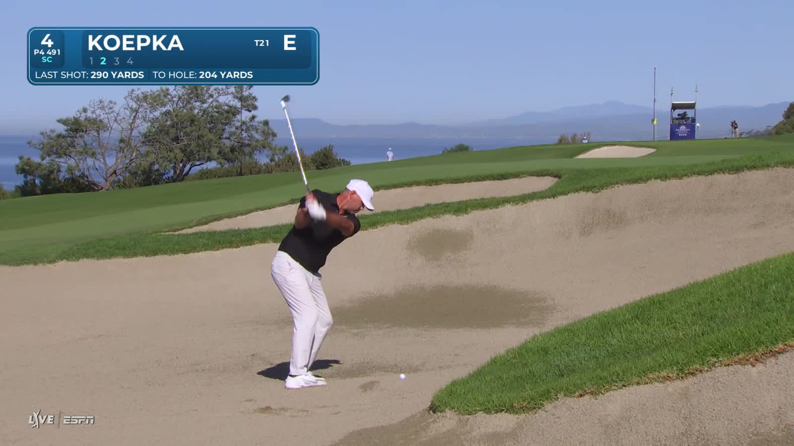 Brooks Koepka | Round 1 | 4th hole | Shot 2 | 2026 Farmers