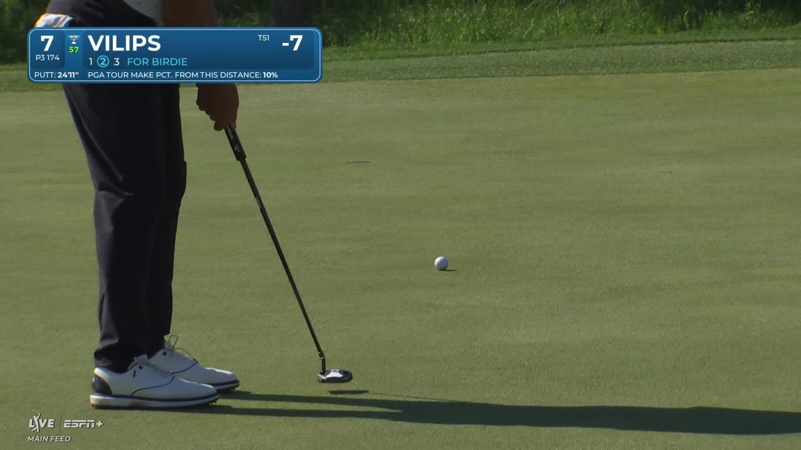 Karl Vilips | Round 4 | 7th hole | Shot 2 | 2025 THE CJ CUP