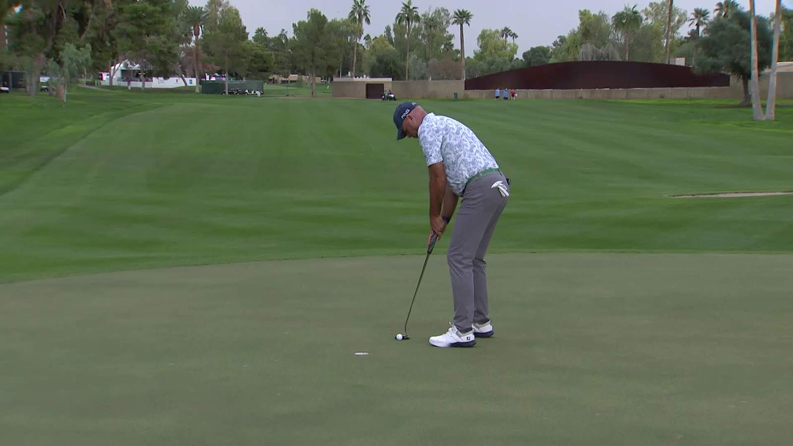 Stewart Cink | Round 3 | 14th hole | Shot 3 | 2025 Charles Schwab