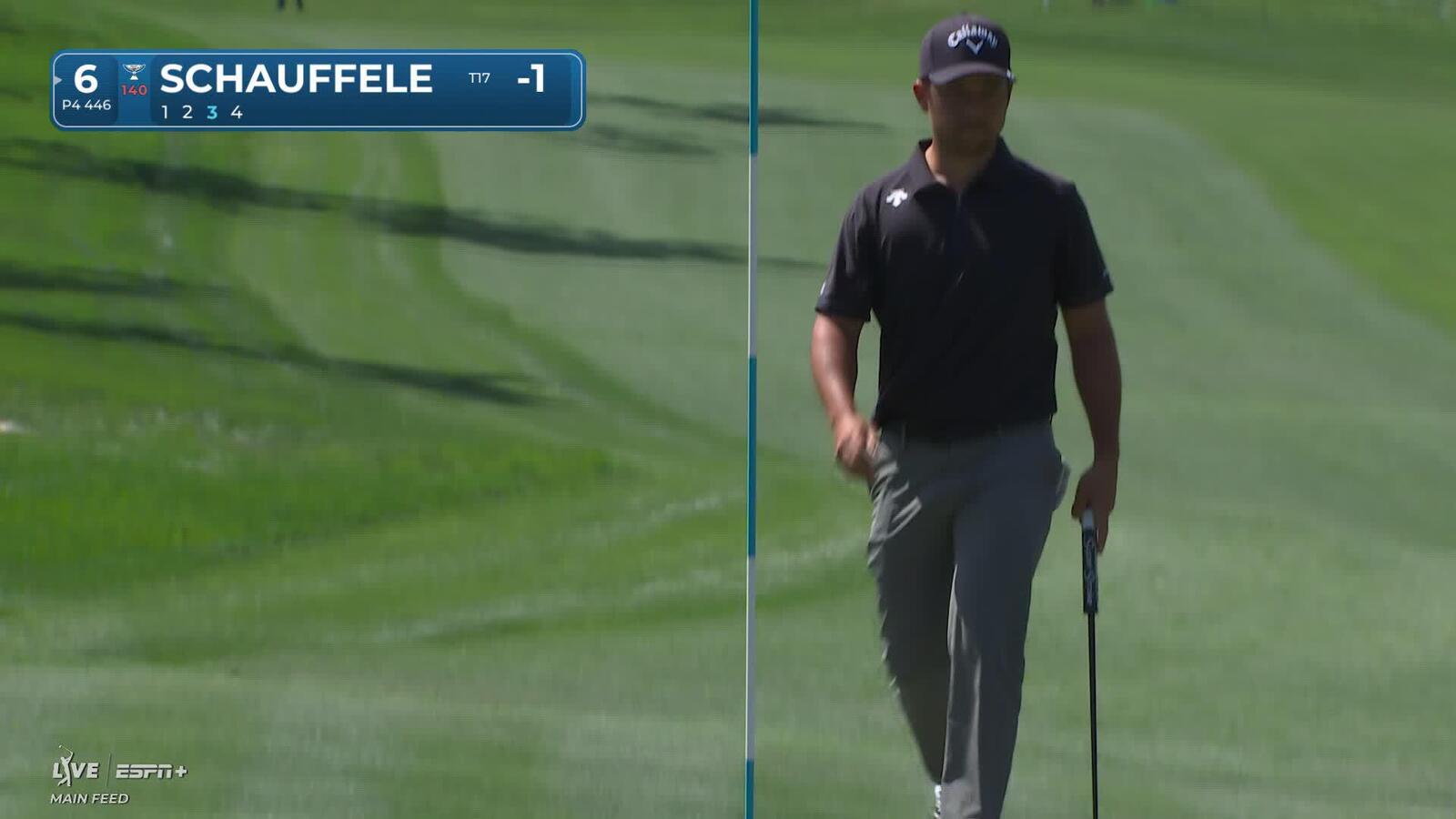 Xander Schauffele | Round 1 | 6th hole | Shot 3 | 2025 Valspar