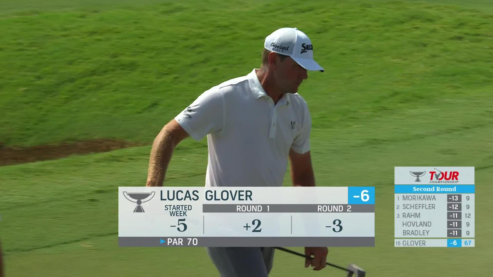 Lucas Glover | 2023 TOUR Championship | Round 2 | 18th hole | Shot 3