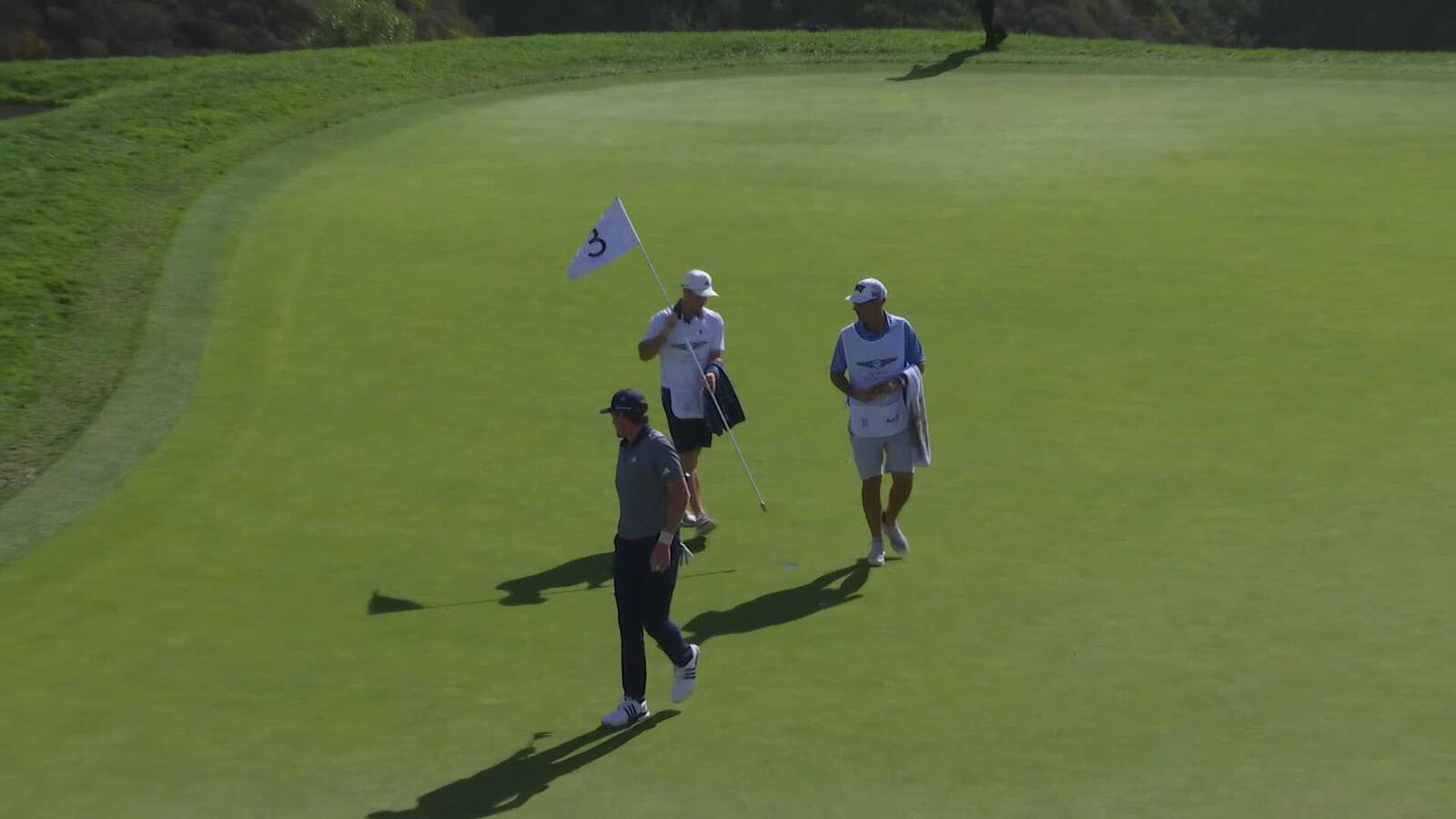 Nick Dunlap | Round 4 | 3rd hole | Shot 3 | 2025 Genesis