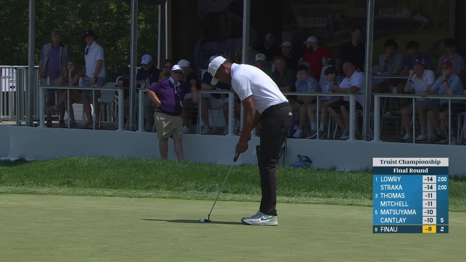 Tony Finau | Round 4 | 3rd hole | Shot 3 | 2025 Truist Championship
