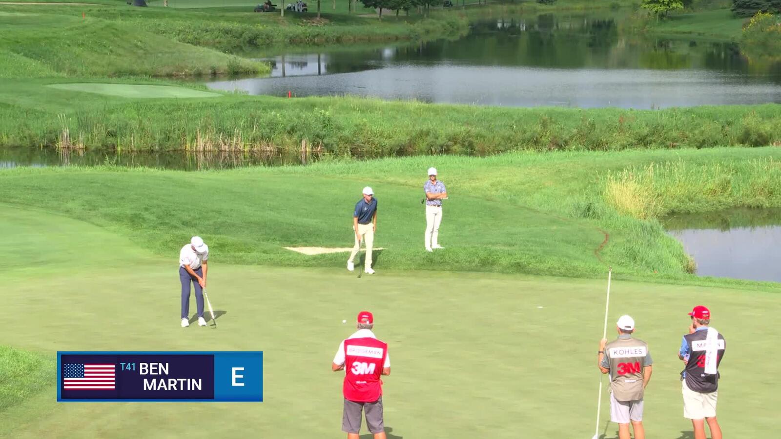 Ben Martin | Round 1 | 4th hole | Shot 2 | 2025 3M Open