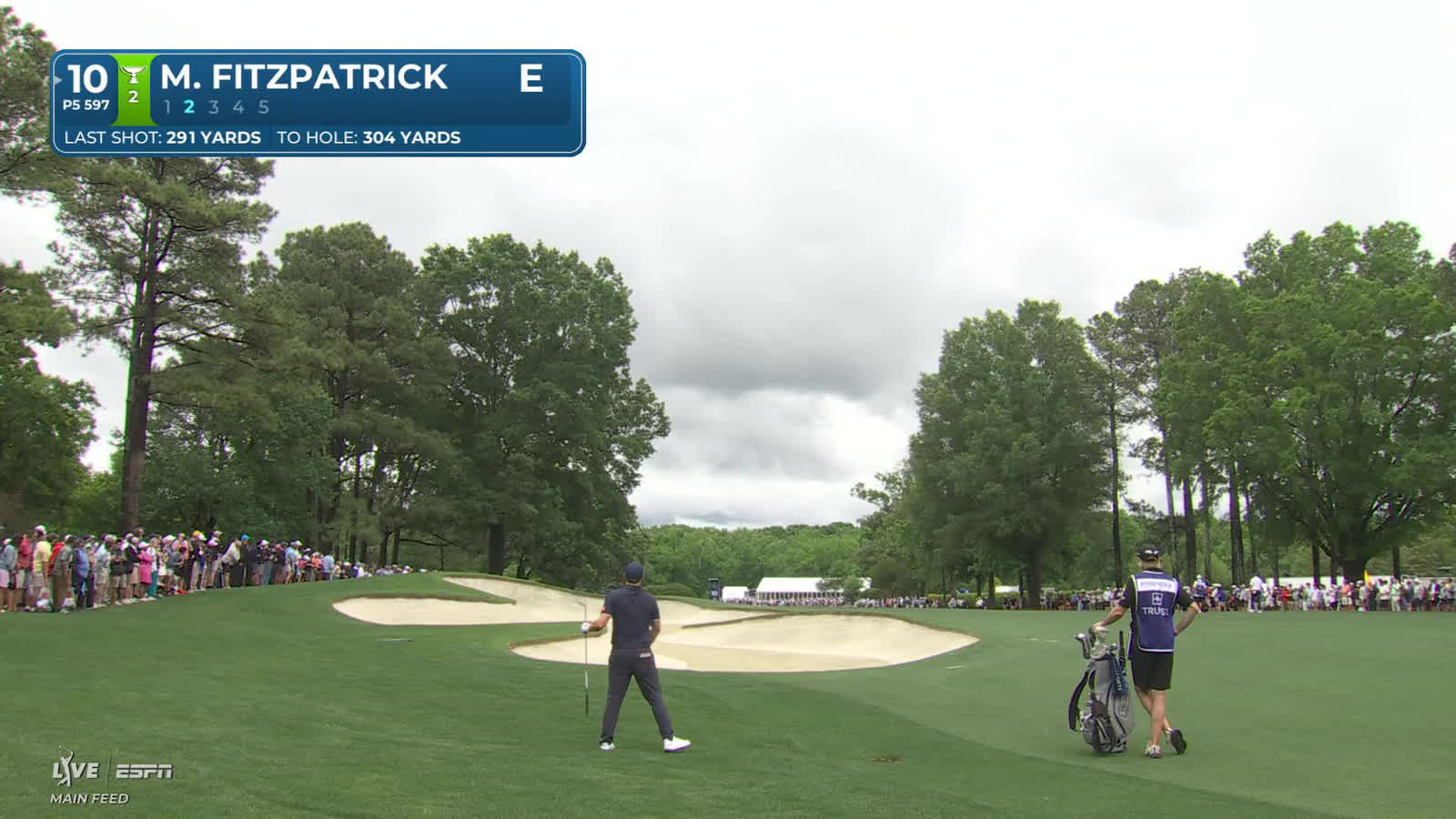 Matt Fitzpatrick | Round 1 | 10th hole | Shot 2 | 2026 Truist Championship