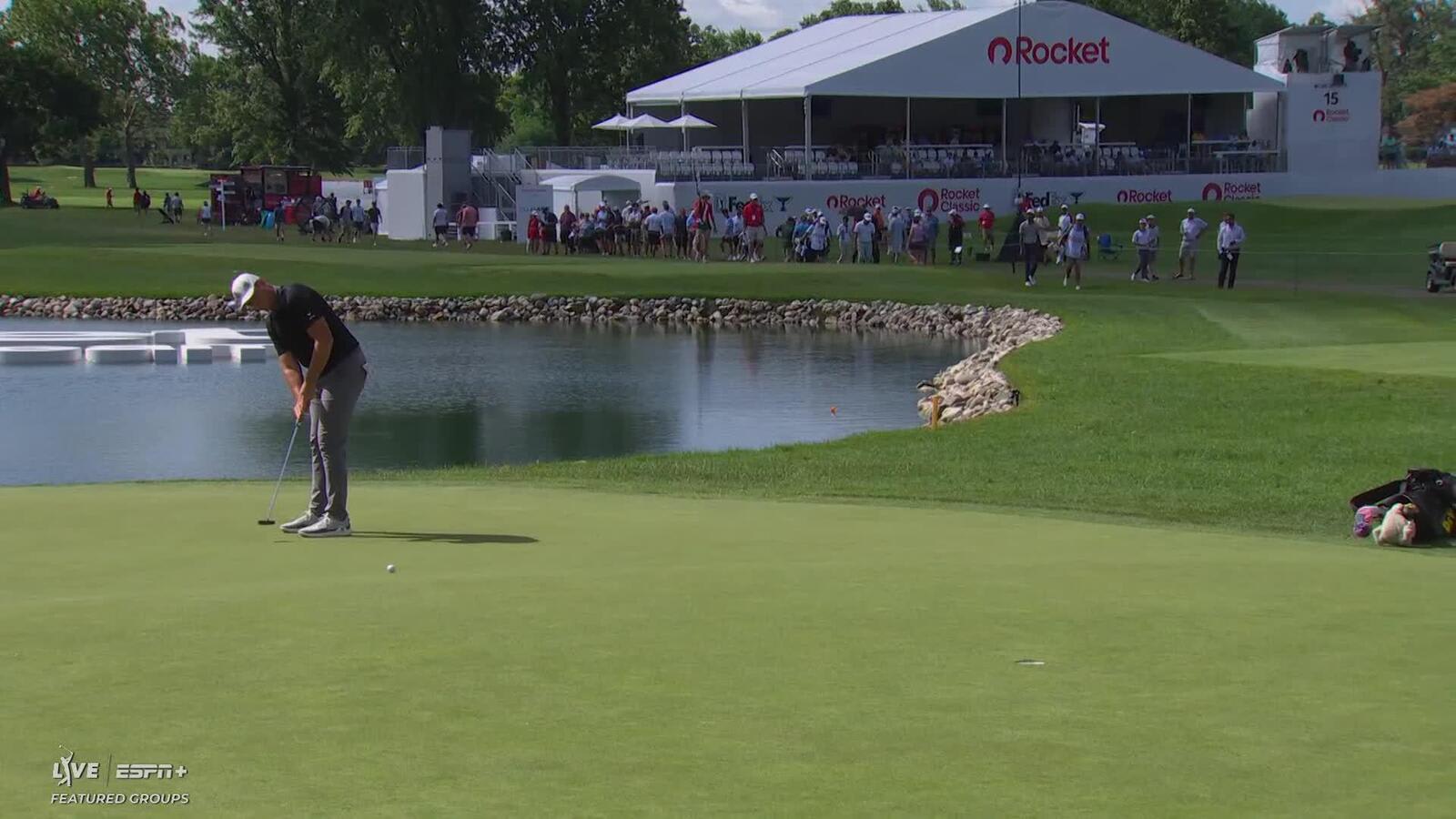 Luke List | Round 3 | 14th hole | Shot 4 | 2025 Rocket Classic