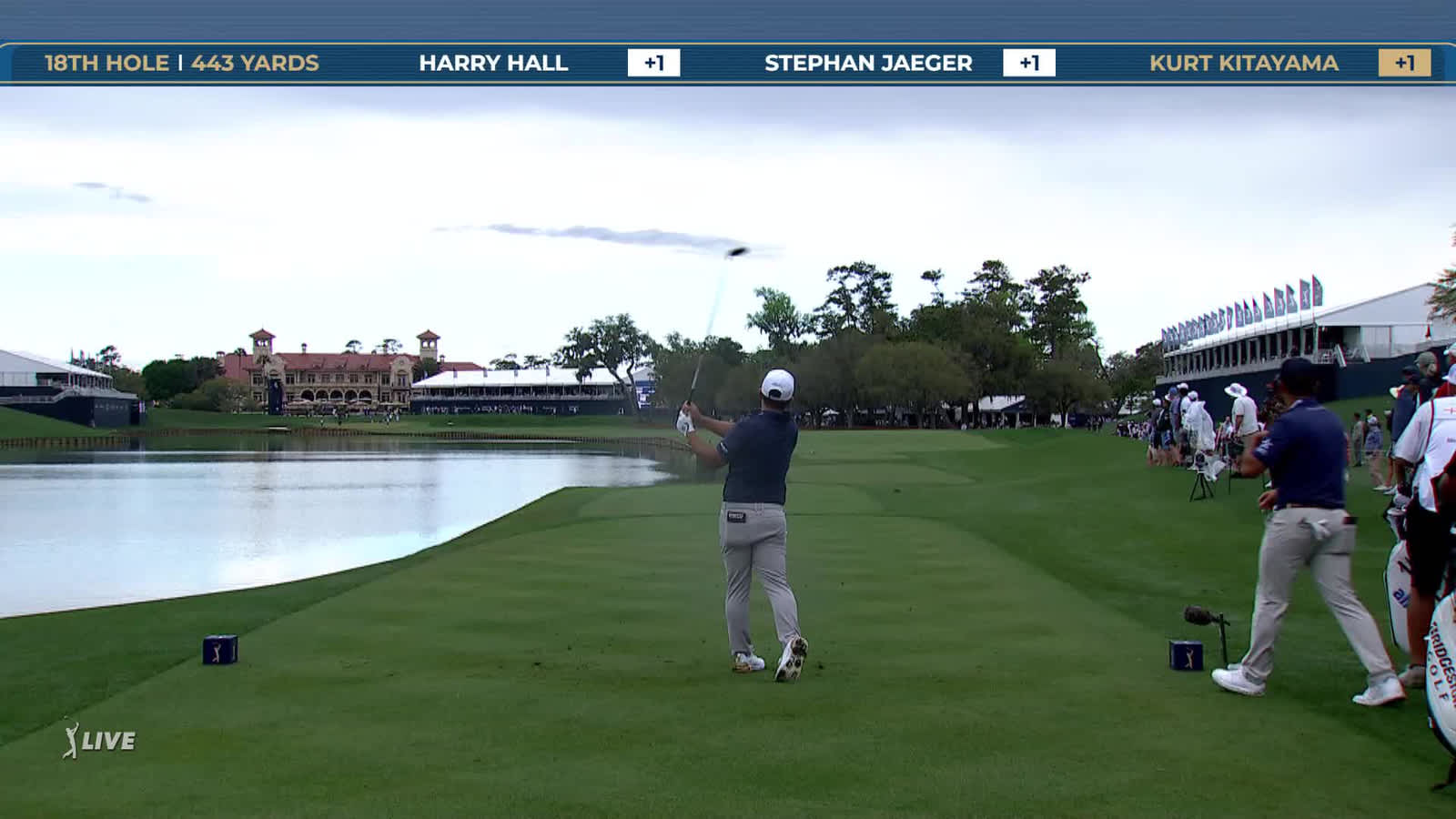 Kurt Kitayama | Round 1 | 18th hole | Shot 1 | 2026 THE PLAYERS