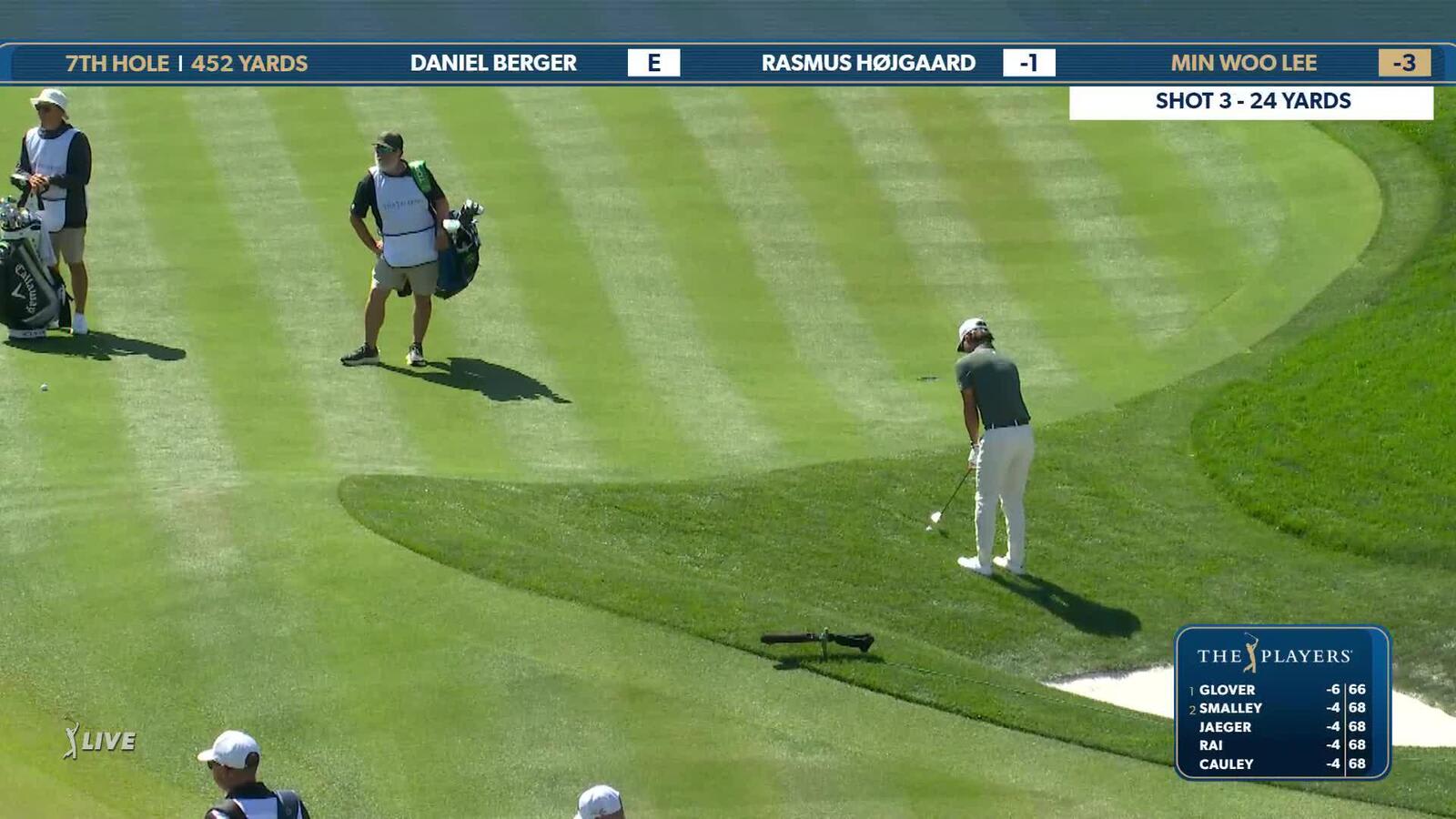 Min Woo Lee | Round 1 | 7th hole | Shot 3 | 2025 THE PLAYERS