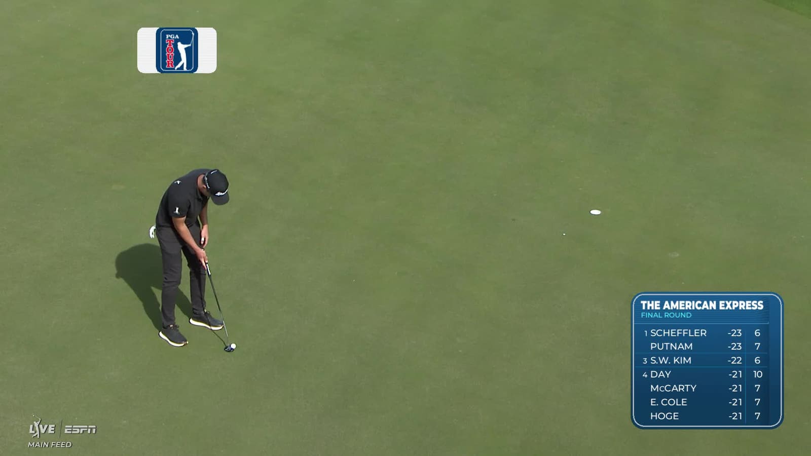 Andrew Putnam | Round 4 | 8th hole | Shot 5 | 2026 The American Express