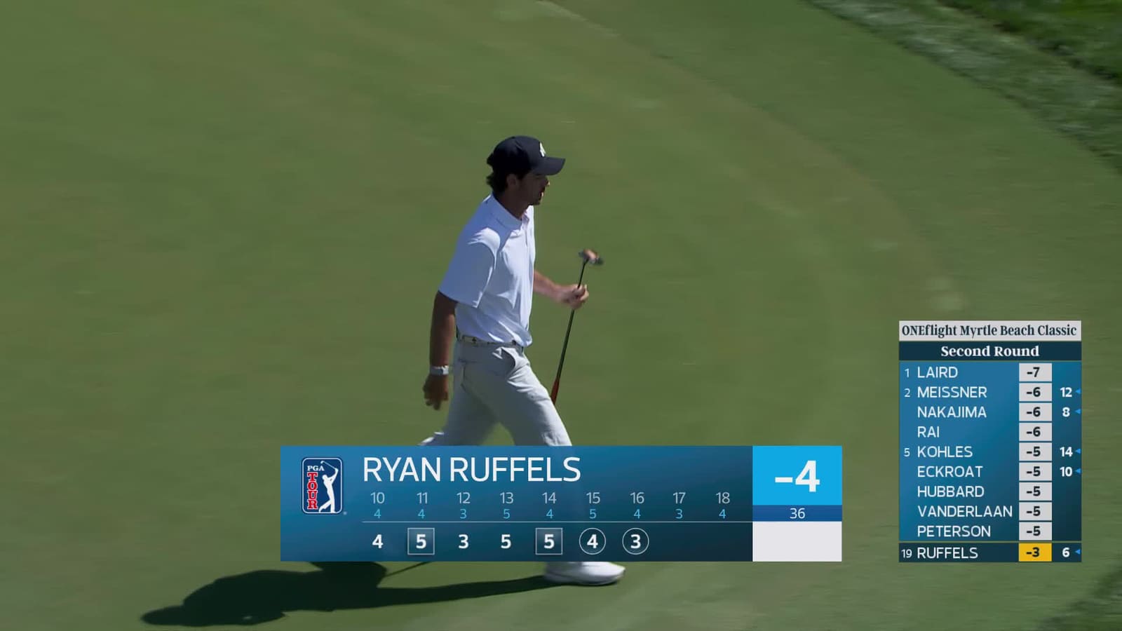 Ryan Ruffels | Round 2 | 16th hole | Shot 3 | 2026 ONEflight Myrtle