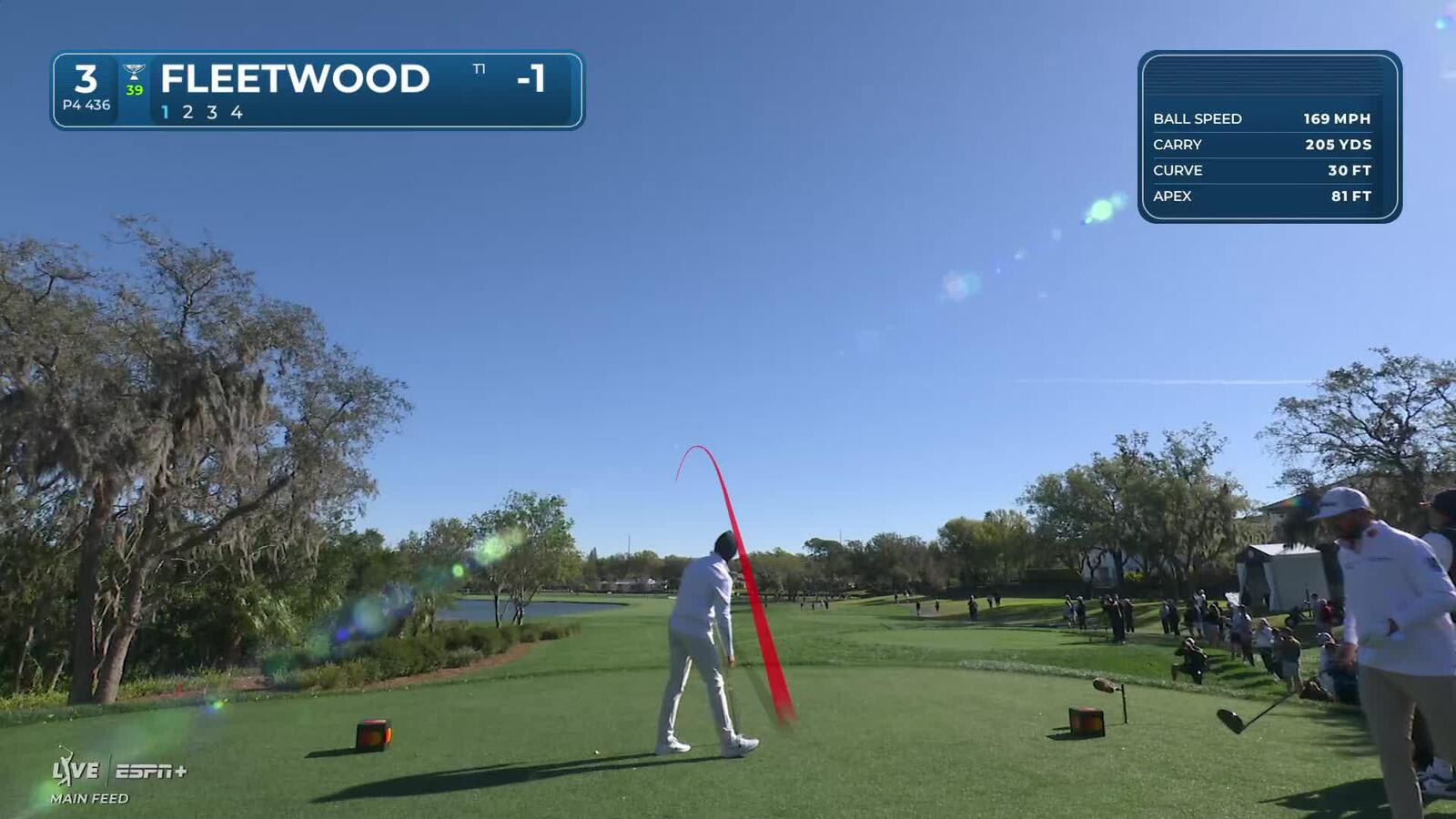 Tommy Fleetwood | Round 1 | 3rd hole | Shot 1 | 2025 Arnold Palmer