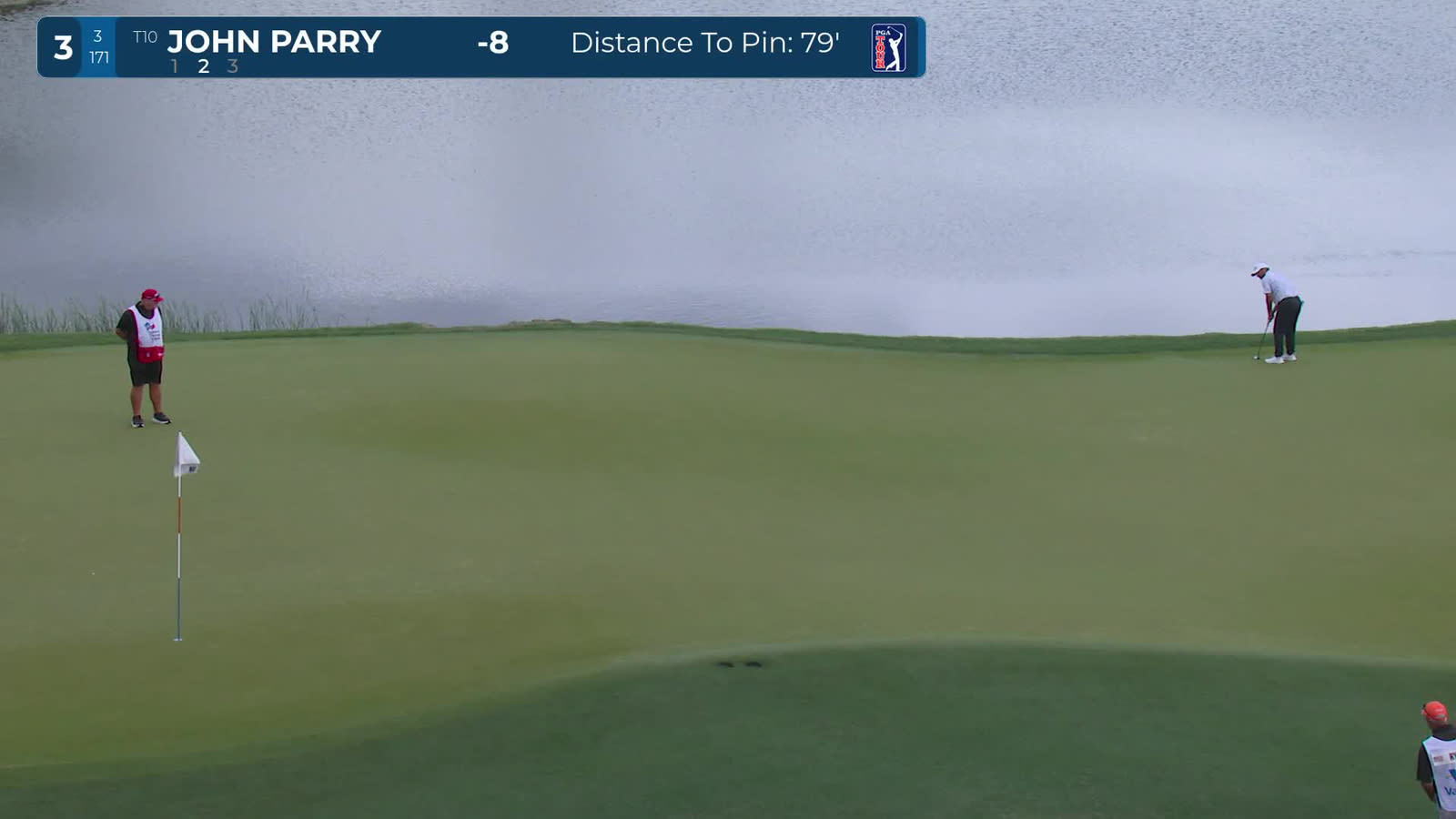 John Parry | Round 3 | 3rd hole | Shot 2 | 2026 Valero