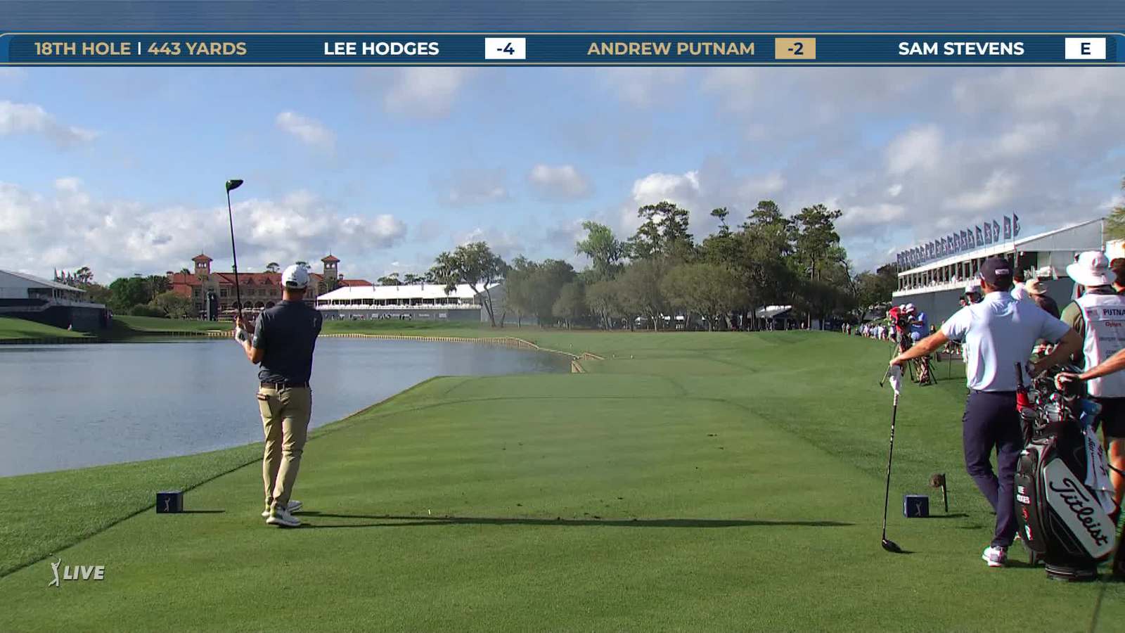 Andrew Putnam | Round 1 | 18th hole | Shot 1 | 2026 THE PLAYERS