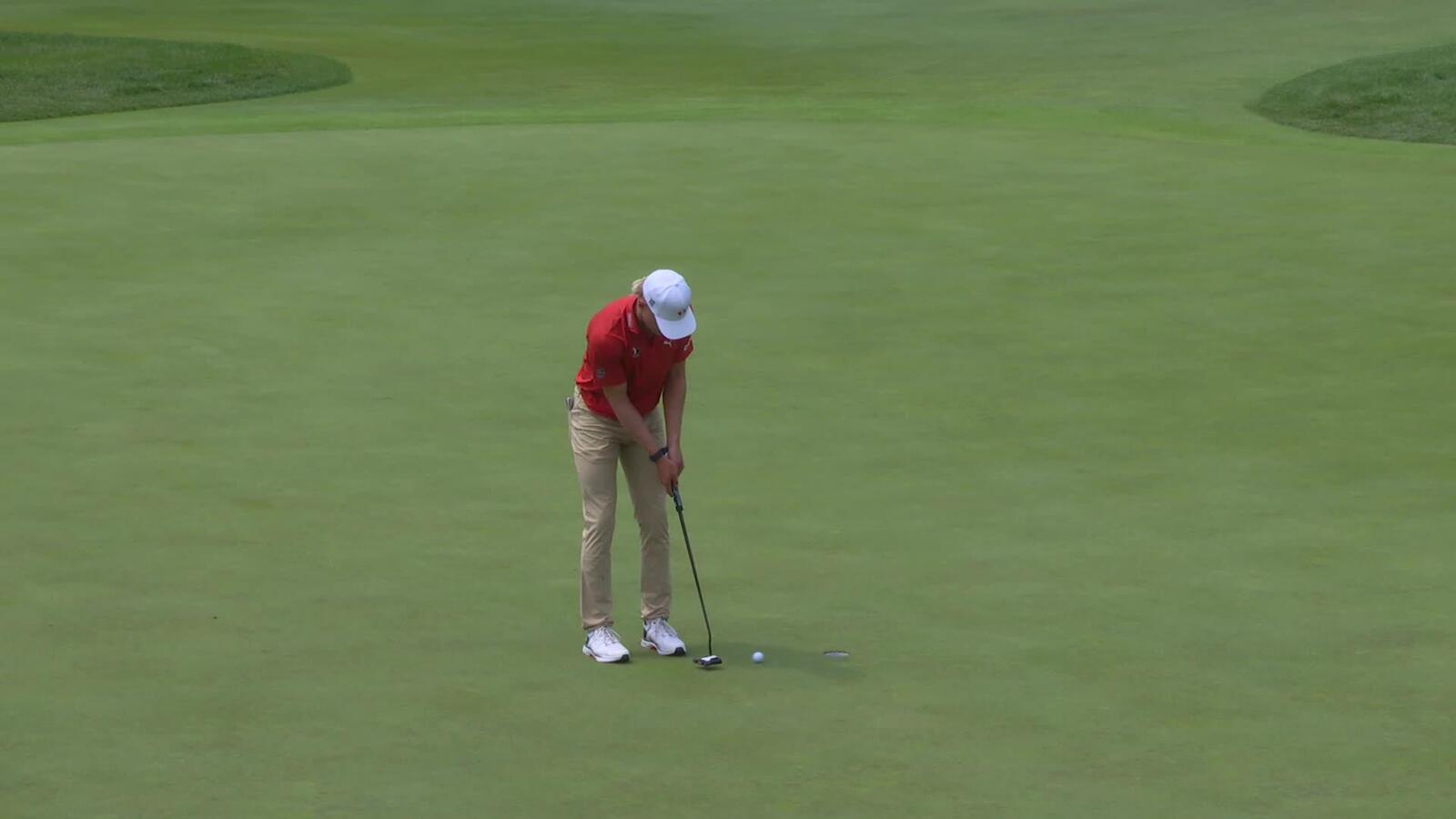 Justin Matthews | Round 2 | 14th hole | Shot 3 | 2025 RBC Canadian