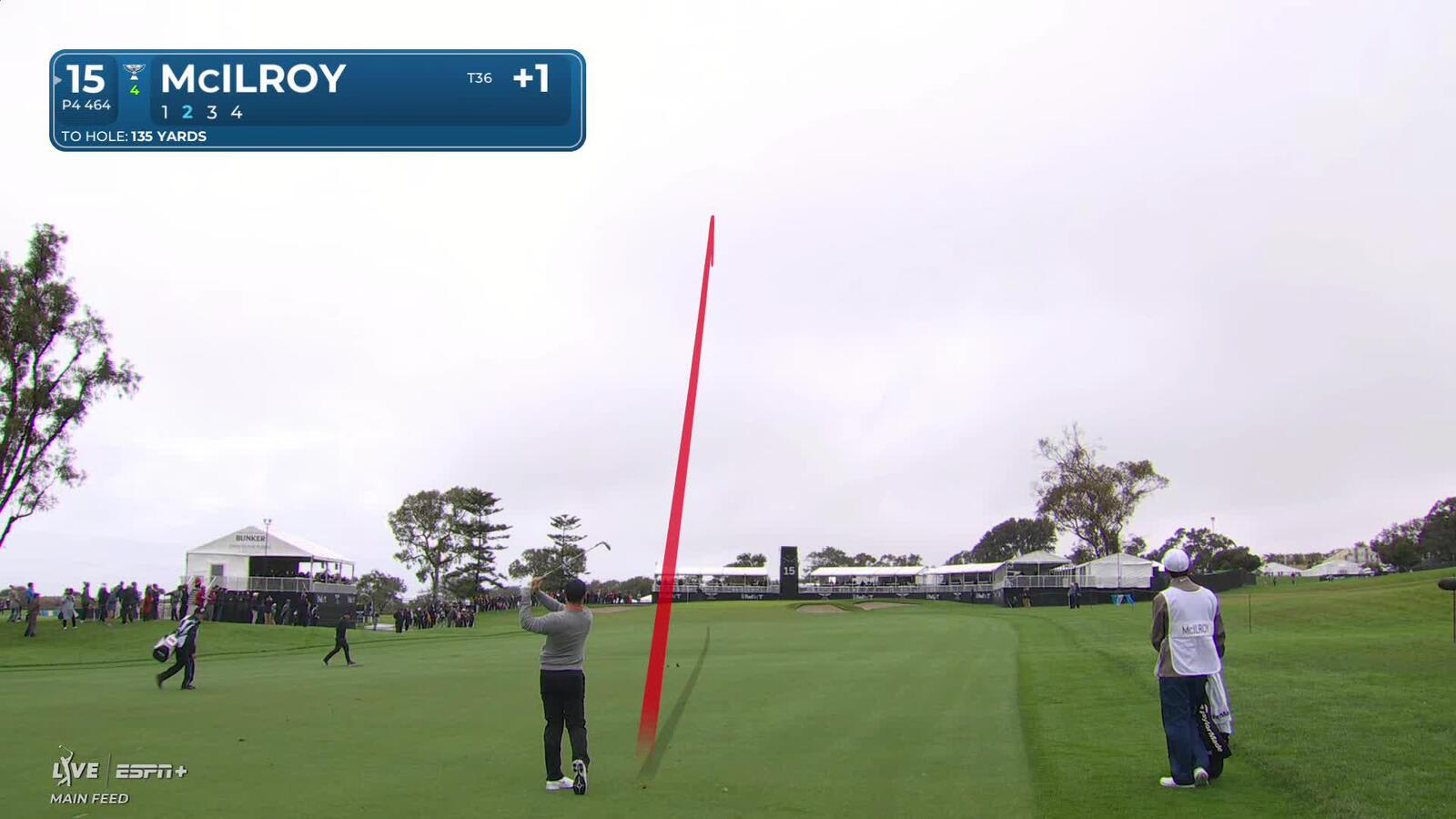 Rory McIlroy | Round 1 | 15th hole | Shot 2 | 2025 Genesis