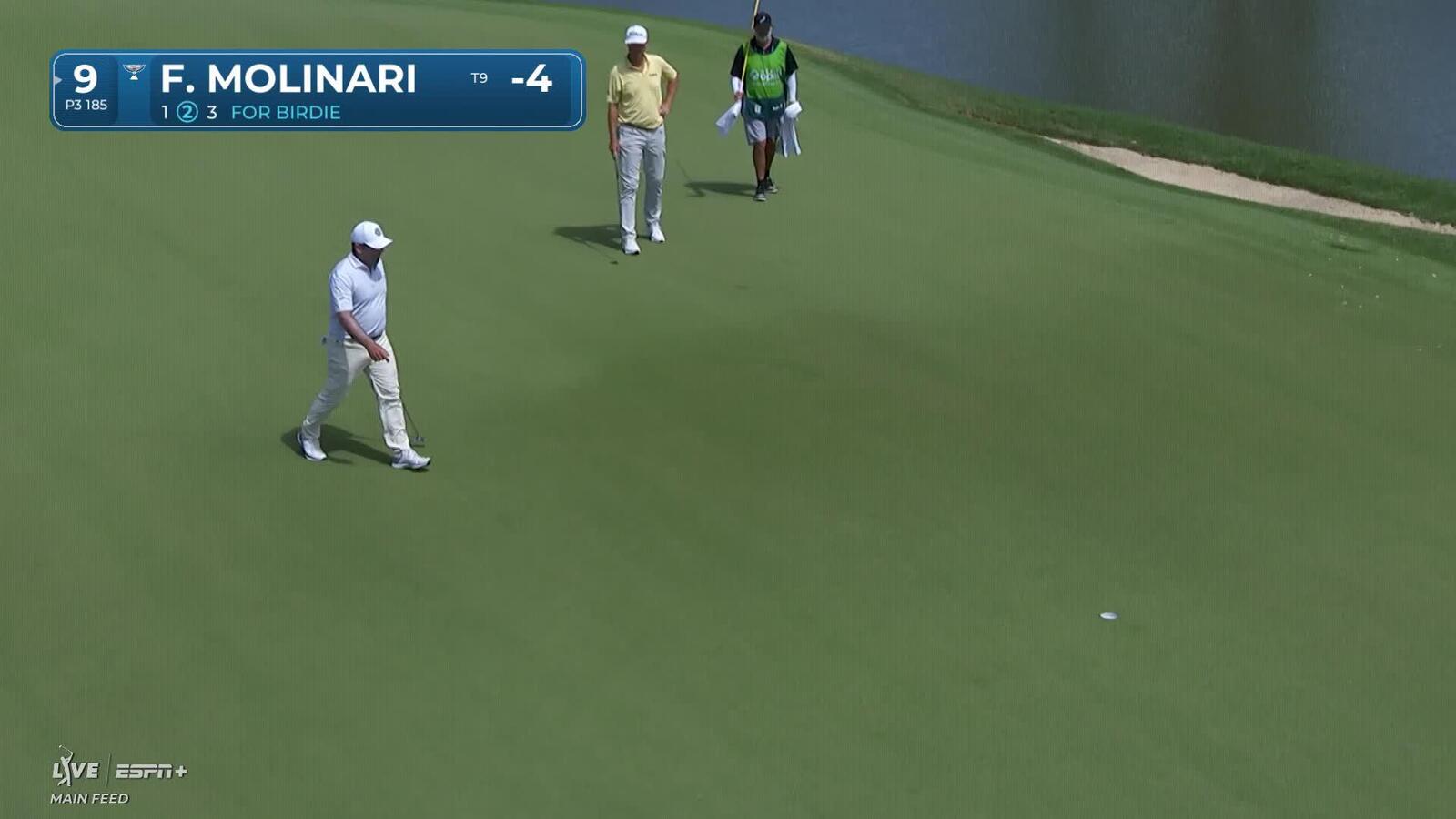 Francesco Molinari | Round 1 | 9th hole | Shot 2 | 2025 Mexico Open