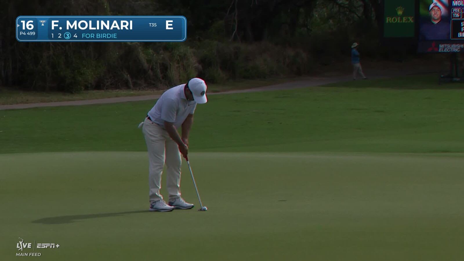 Francesco Molinari | Round 1 | 16th hole | Shot 3 | 2025 Mexico Open