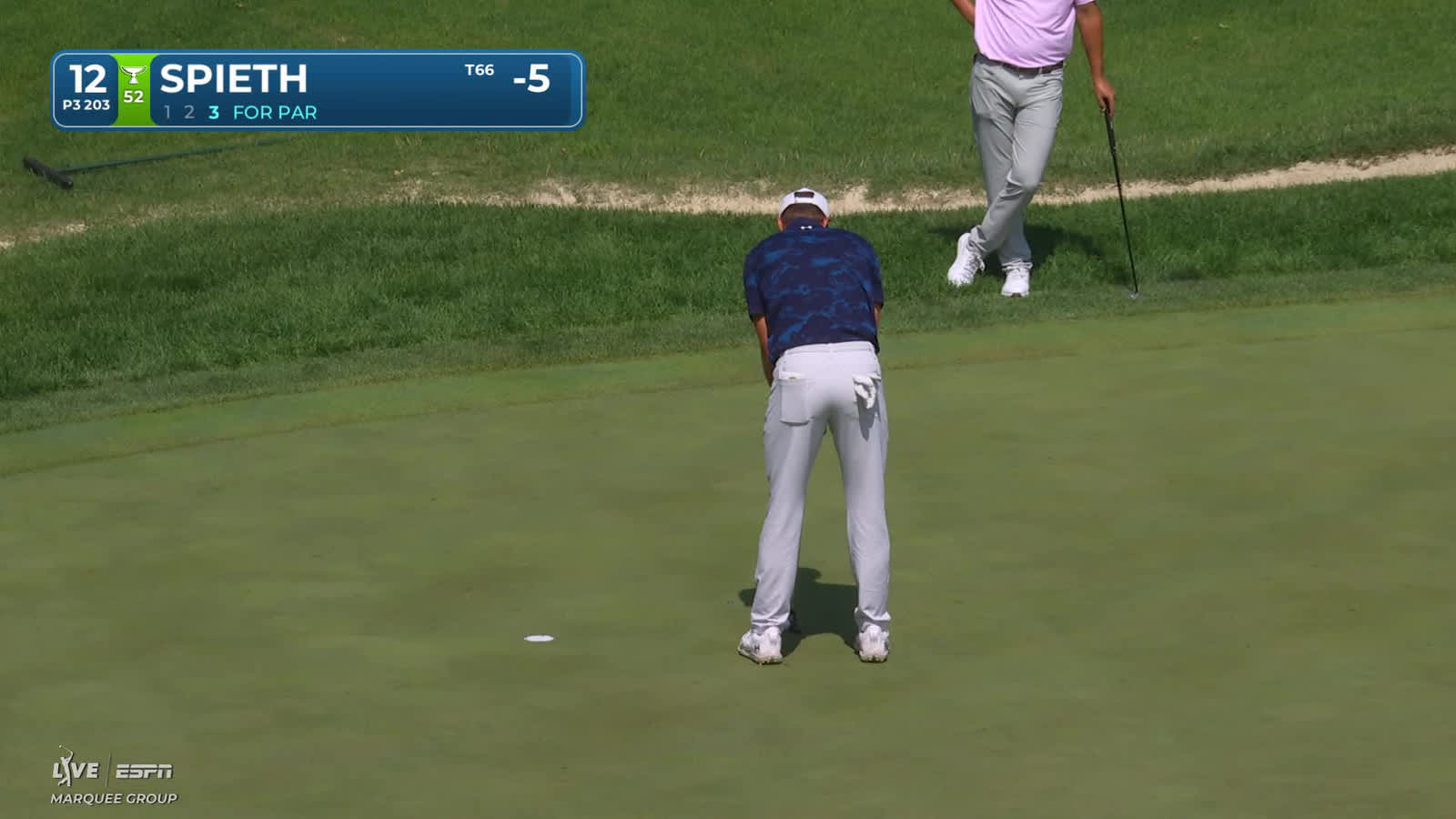 Jordan Spieth | Round 4 | 12th hole | Shot 3 | 2026 John Deere