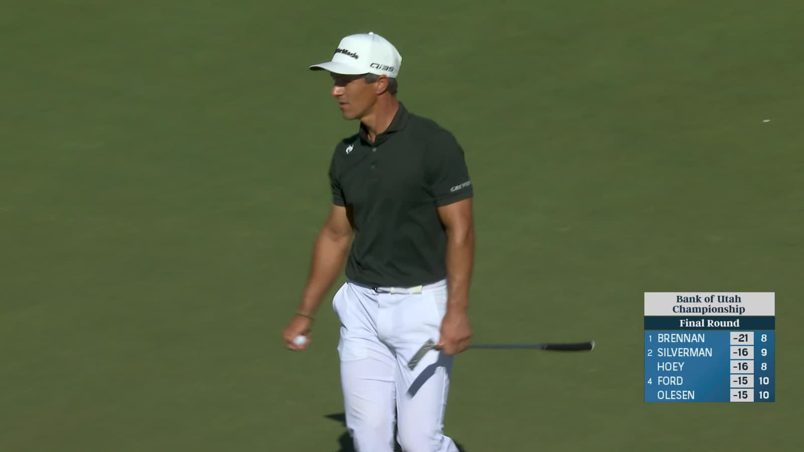 Thorbjørn Olesen | Round 4 | 10th hole | Shot 4 | 2025 Bank of Utah