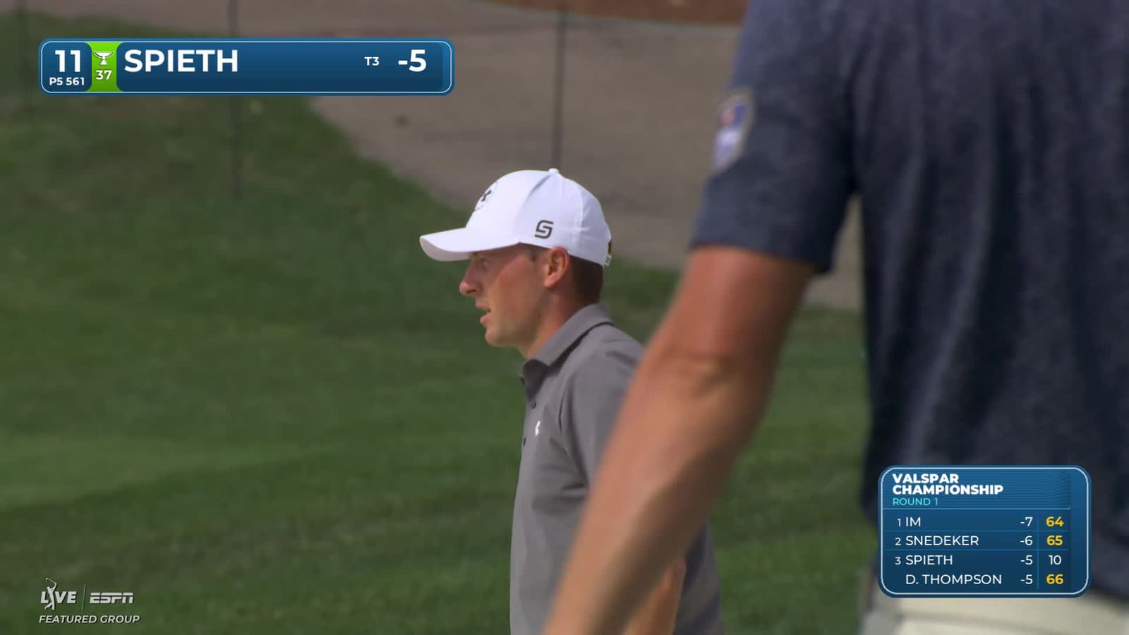 Jordan Spieth | Round 1 | 11th hole | Shot 3 | 2026 Valspar