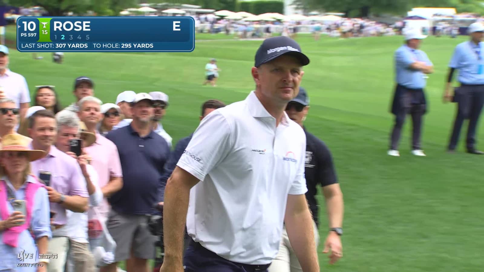 Justin Rose | Round 1 | 10th hole | Shot 2 | 2026 Truist Championship
