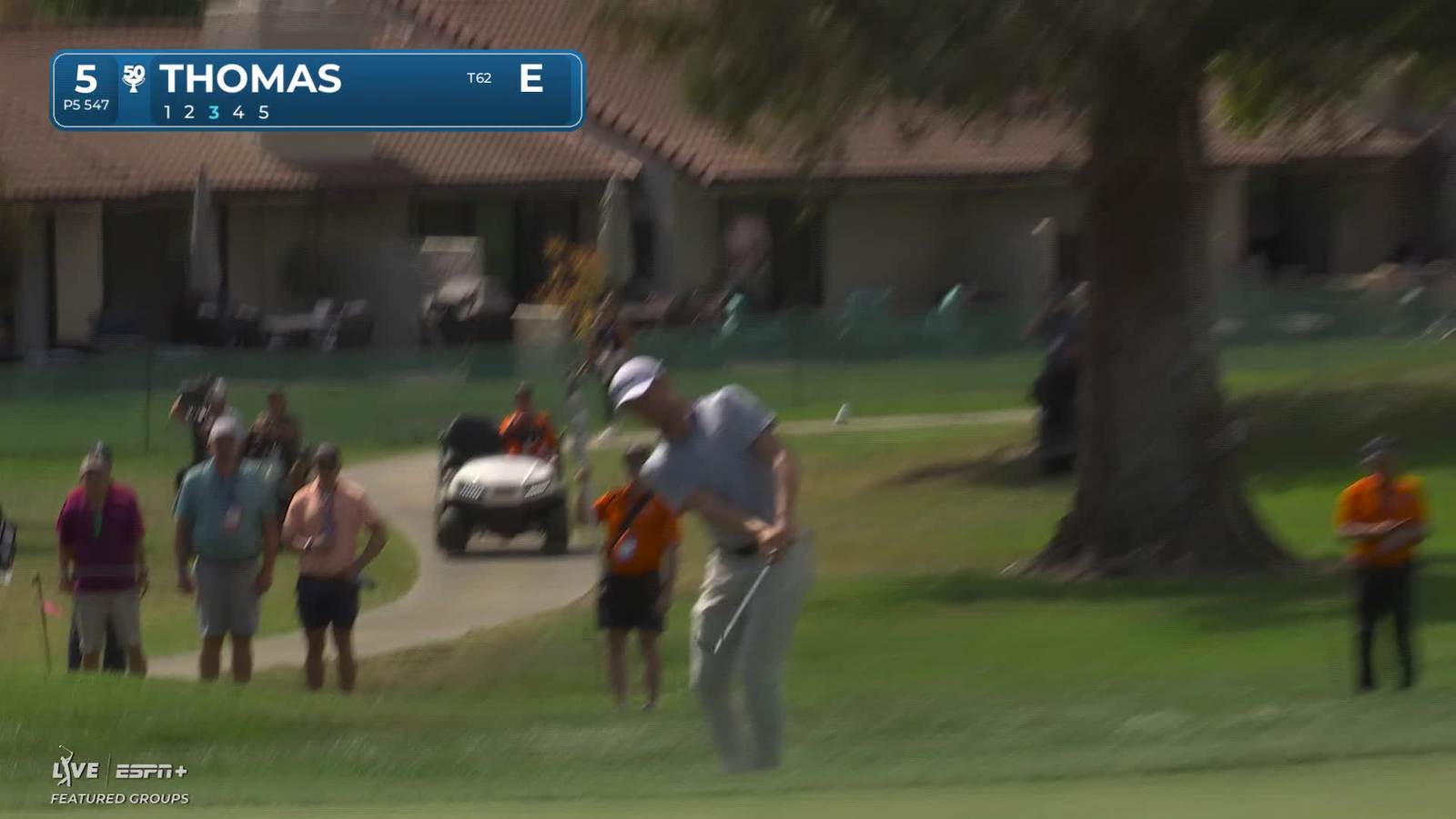 Justin Thomas | Round 1 | 5th hole | Shot 3 | 2025 Procore