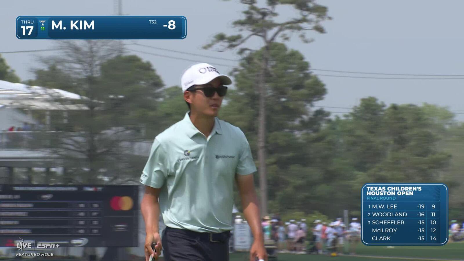 Michael Kim | Round 4 | 17th hole | Shot 5 | 2025 Houston Open