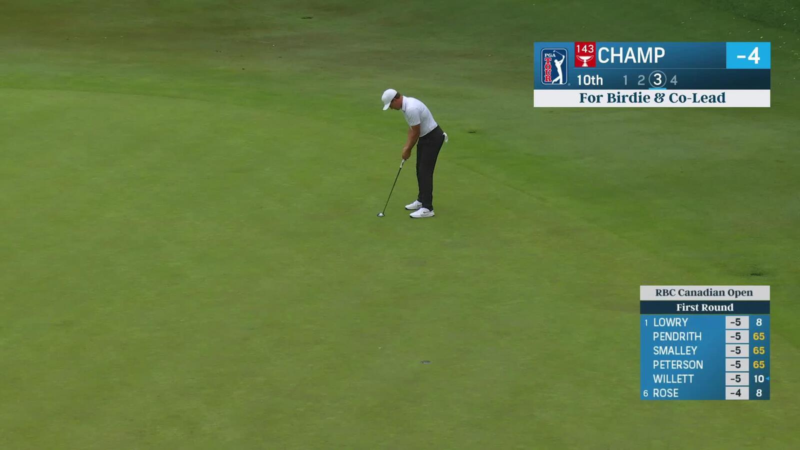 Cameron Champ | Round 1 | 10th hole | Shot 4 | 2025 RBC Canadian