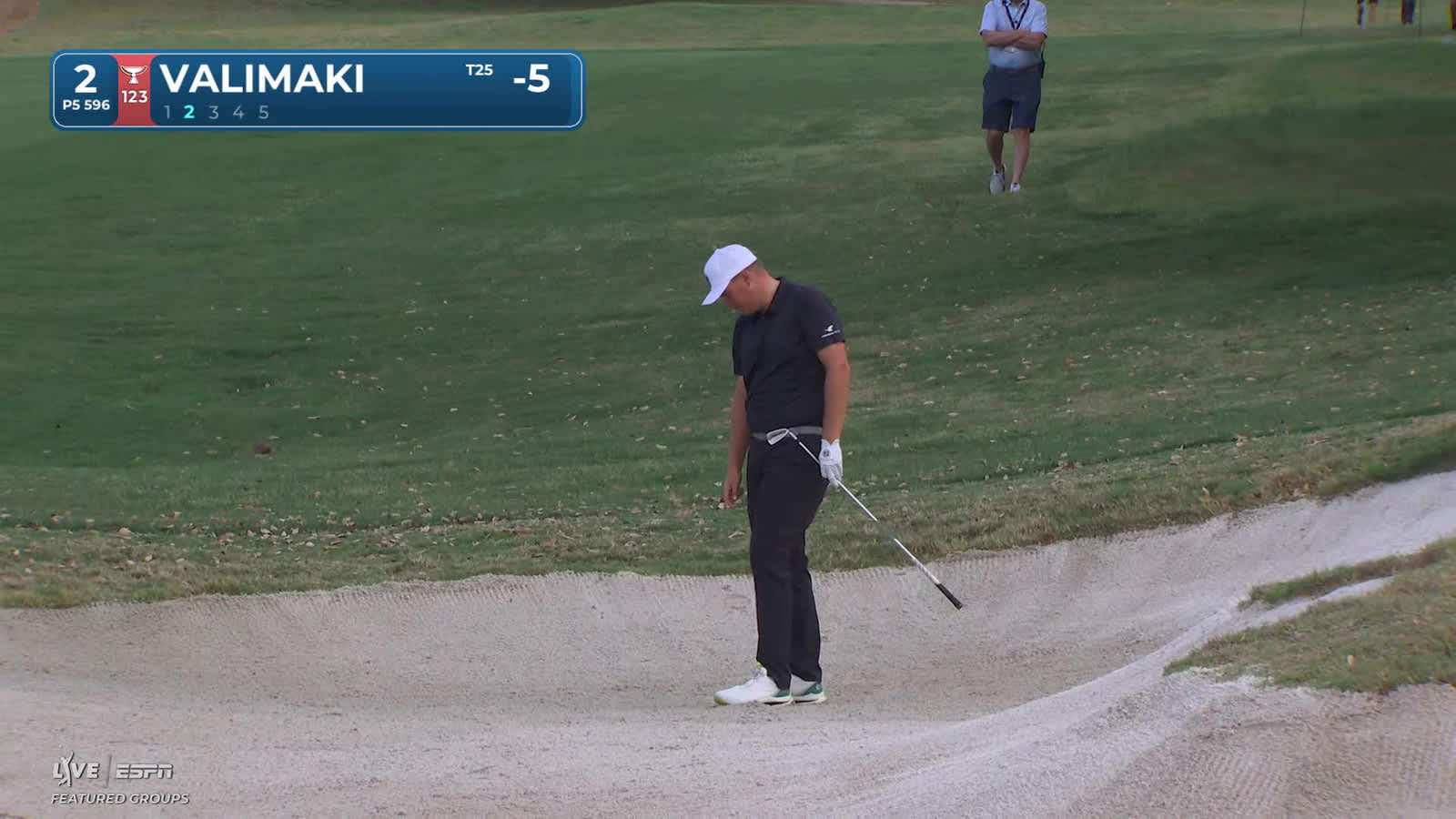 Sami Valimaki | Round 3 | 2nd hole | Shot 2 | 2026 Valero
