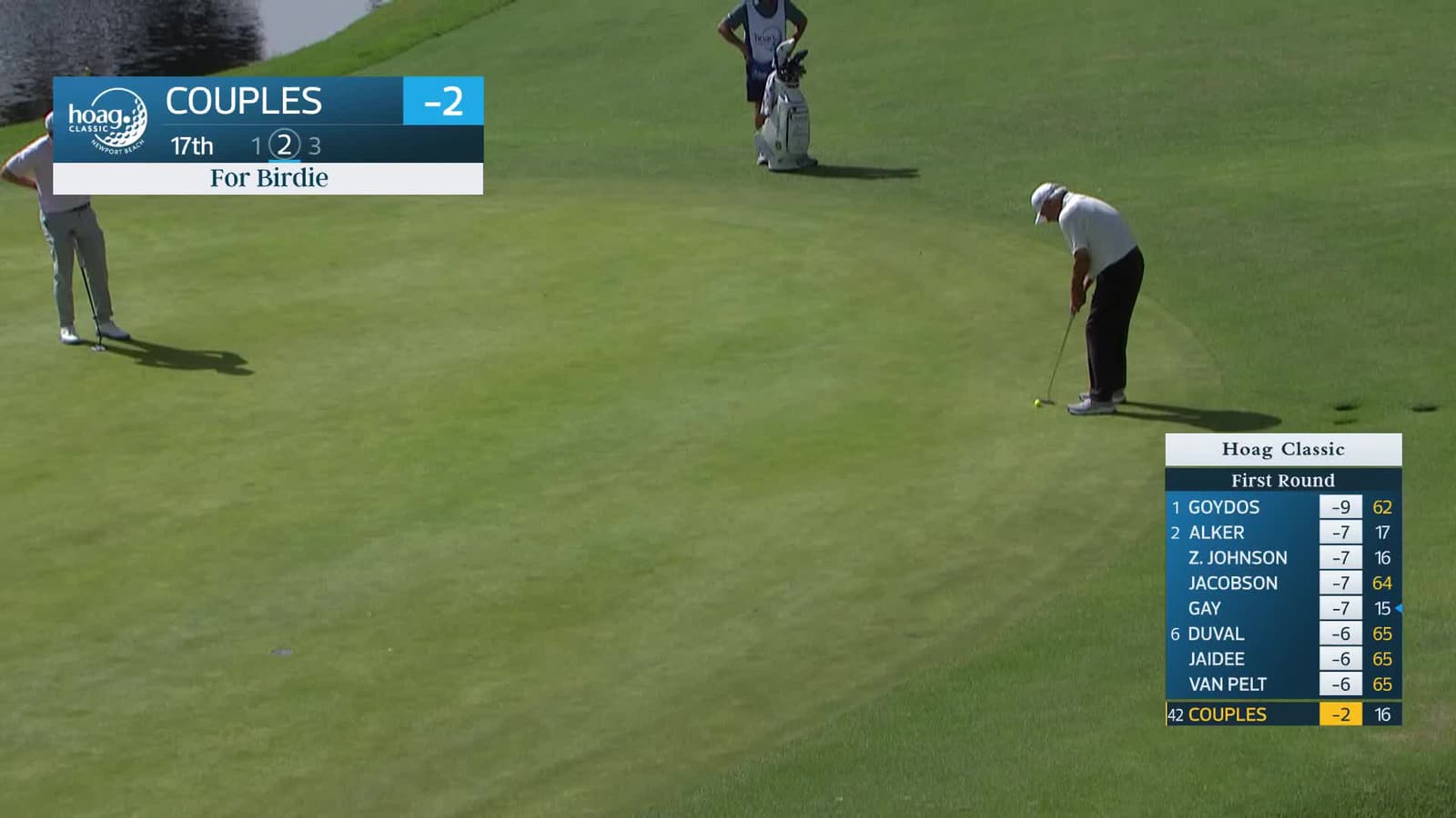 Fred Couples | Round 1 | 17th hole | Shot 3 | 2026 Hoag Classic