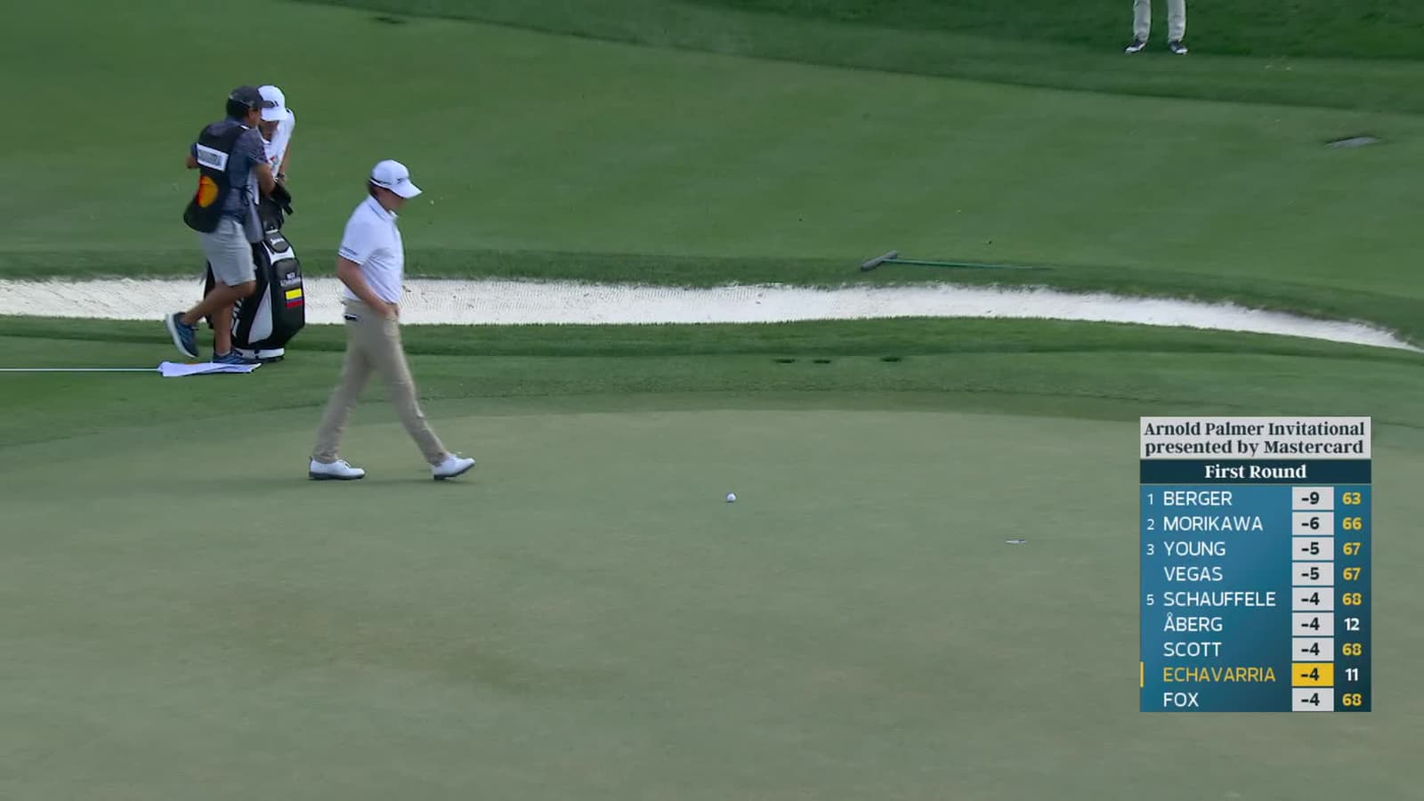 Nico Echavarria | Round 1 | 12th hole | Shot 5 | 2026 Arnold Palmer