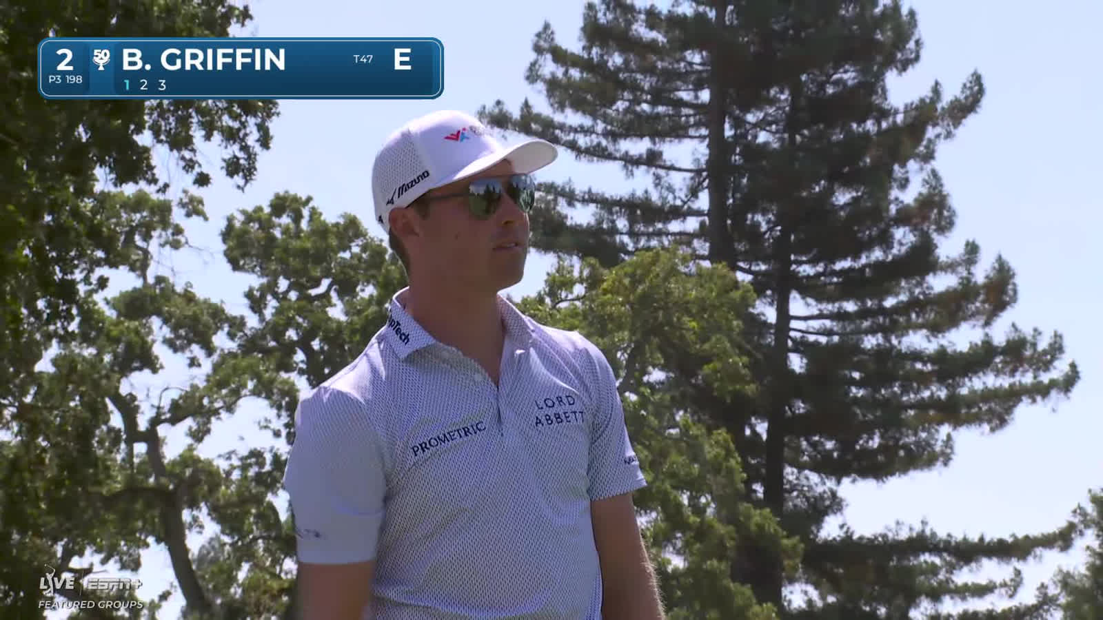 Ben Griffin | Round 1 | 2nd hole | Shot 1 | 2025 Procore