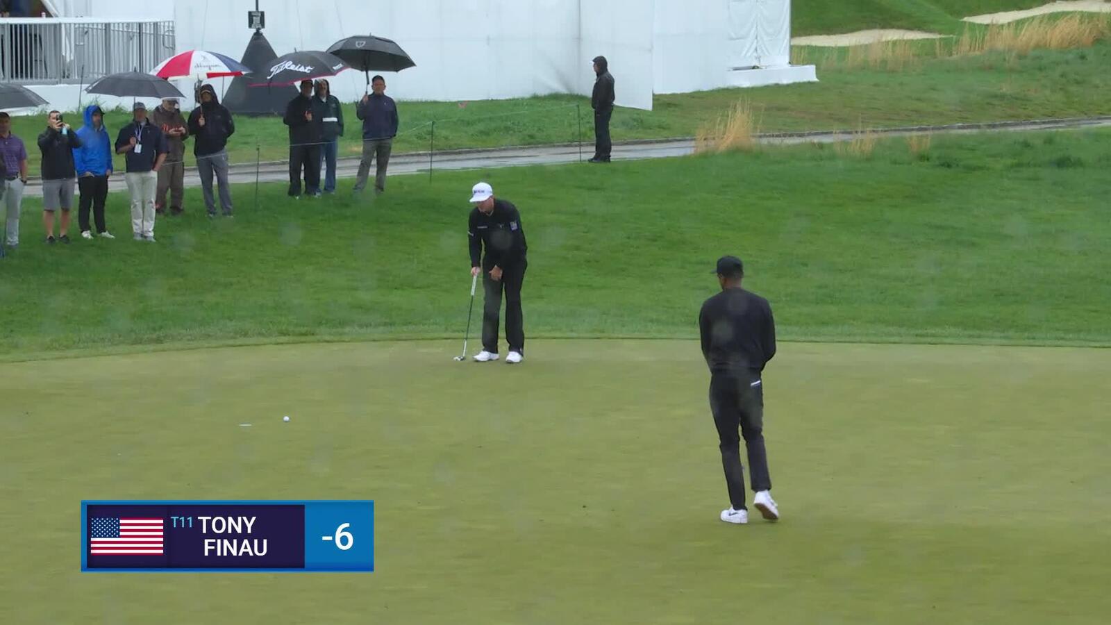 Tony Finau | Round 2 | 3rd hole | Shot 3 | 2025 Truist Championship