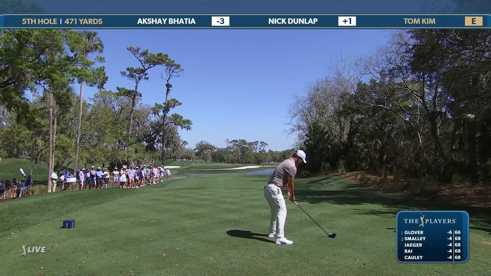 Tom Kim | Round 1 | 5th hole | Shot 1 | 2025 THE PLAYERS