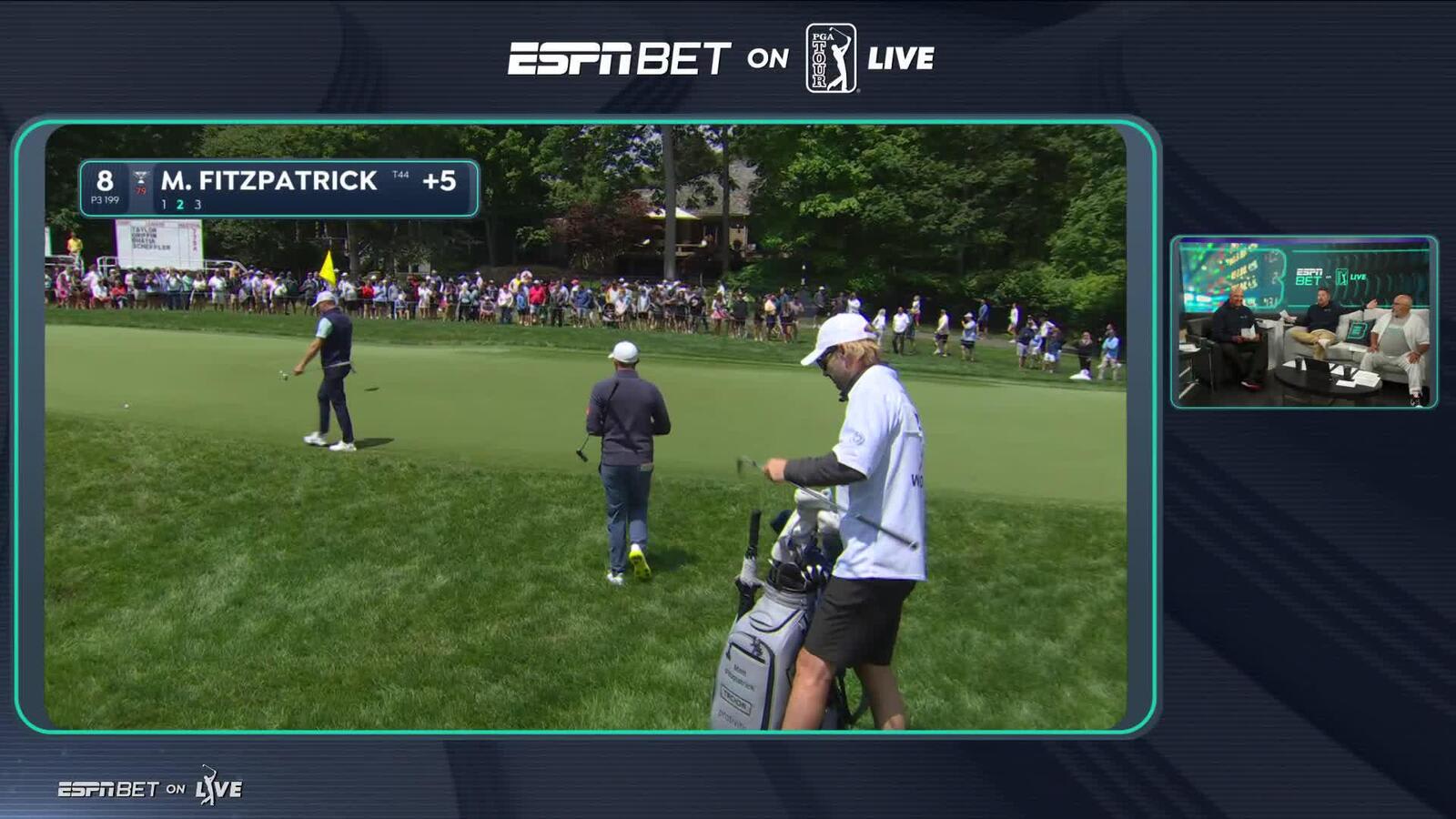 Matt Fitzpatrick | Round 3 | 8th hole | Shot 2 | 2025 the Memorial