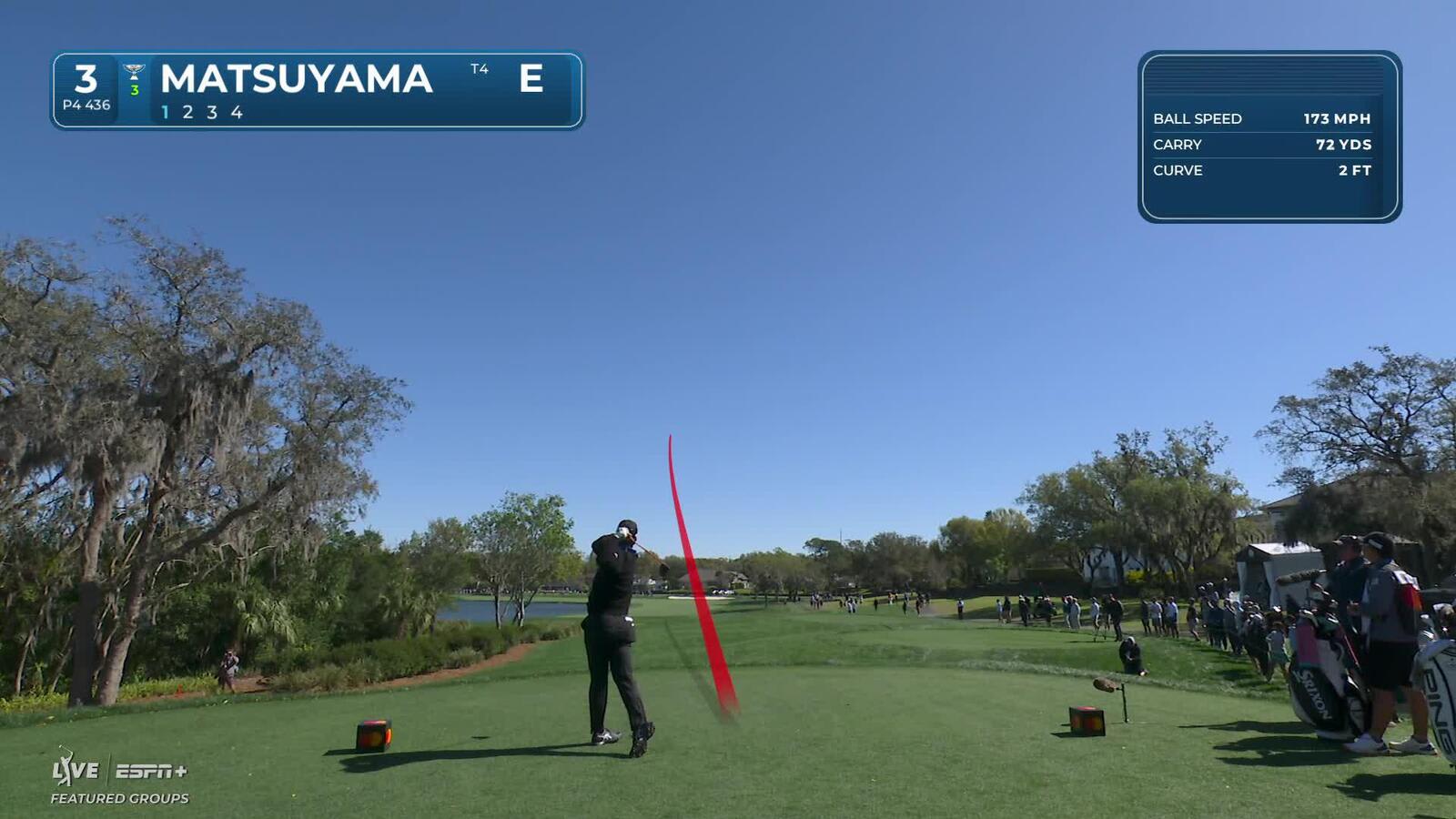 Hideki Matsuyama | Round 1 | 3rd hole | Shot 1 | 2025 Arnold Palmer