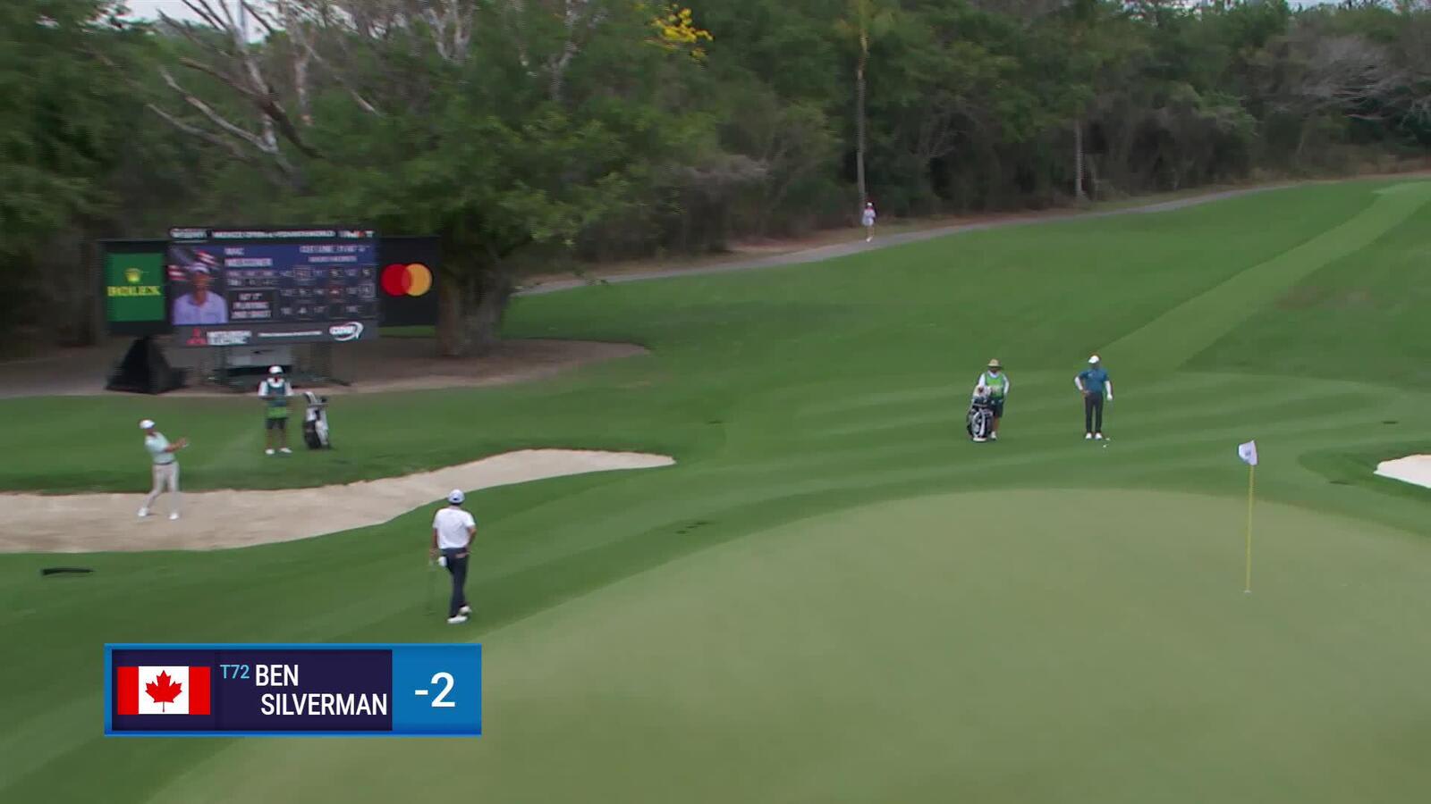 Mac Meissner | Round 2 | 17th hole | Shot 2 | 2025 Mexico Open