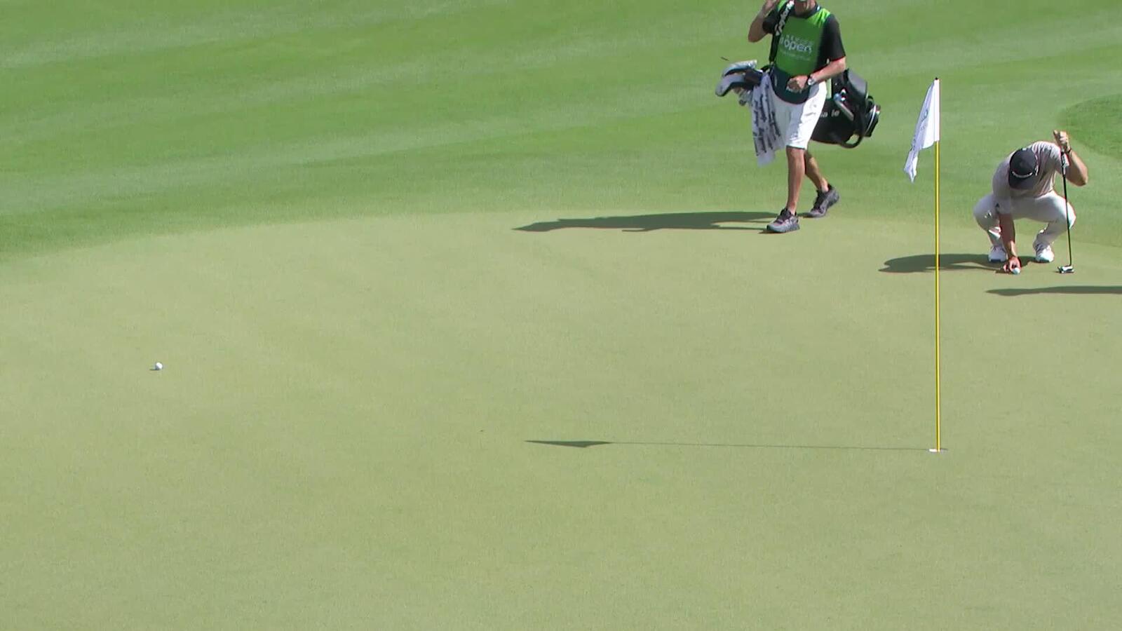 Karl Vilips | Round 2 | 17th hole | Shot 2 | 2025 Mexico Open