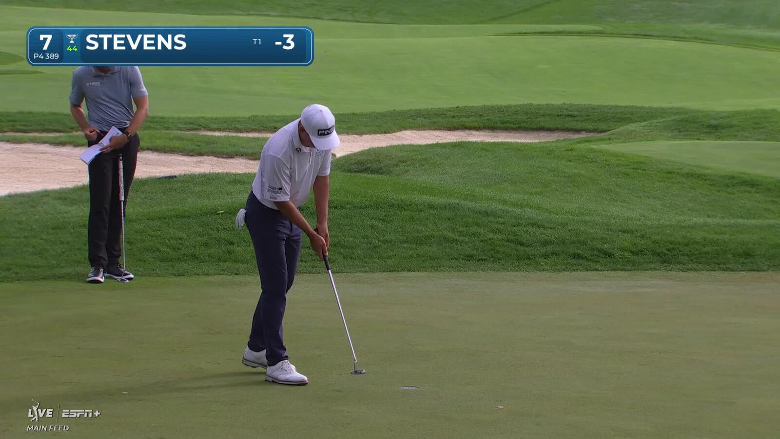 Sam Stevens | Round 1 | 7th hole | Shot 4 | 2025 3M Open
