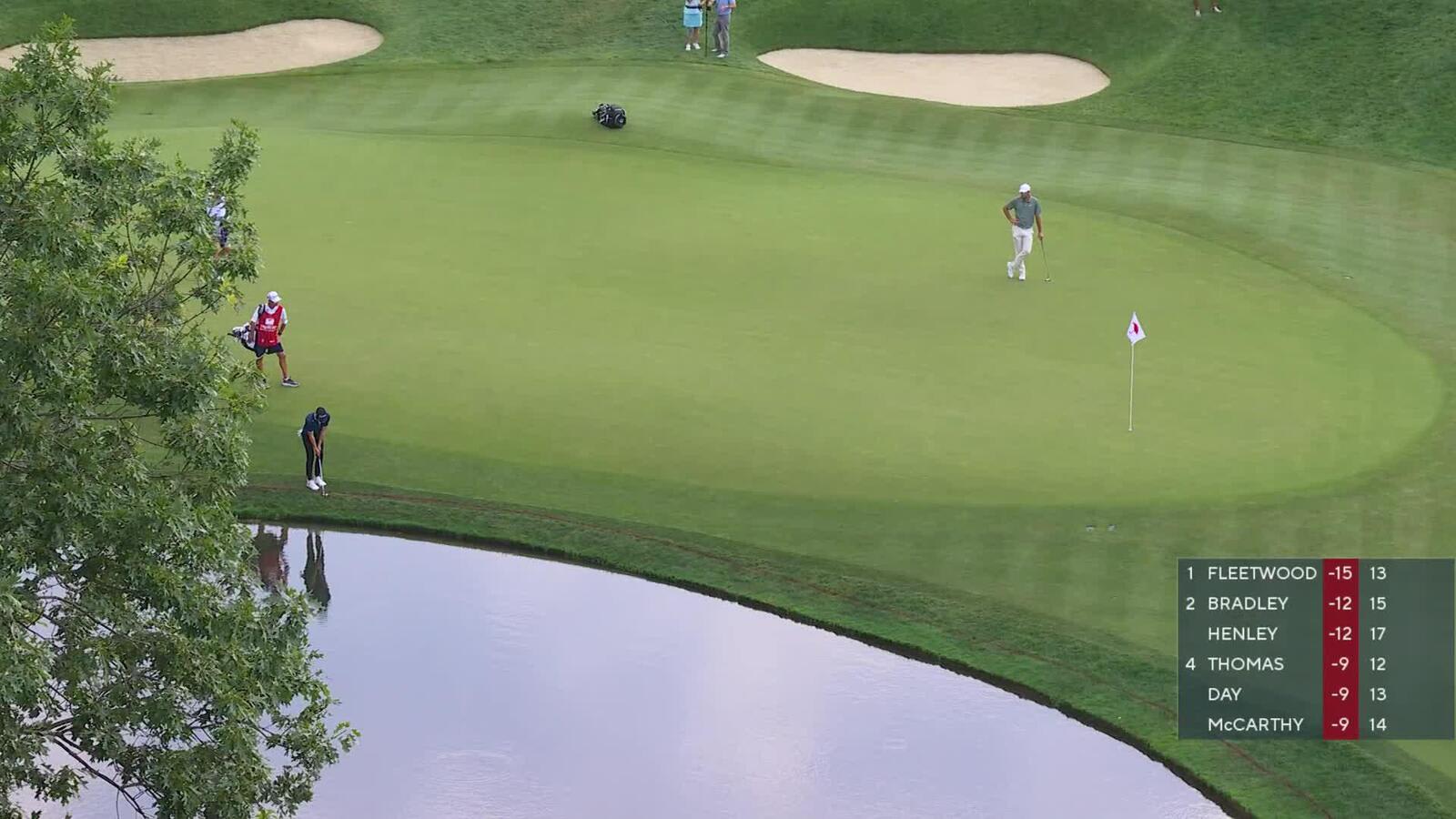 Justin Thomas | Round 3 | 13th hole | Shot 5 | 2025 Travelers