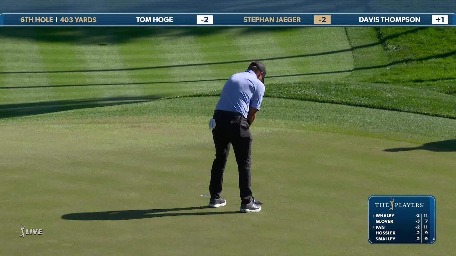 Stephan Jaeger | Round 1 | 6th hole | Shot 4 | 2025 THE PLAYERS