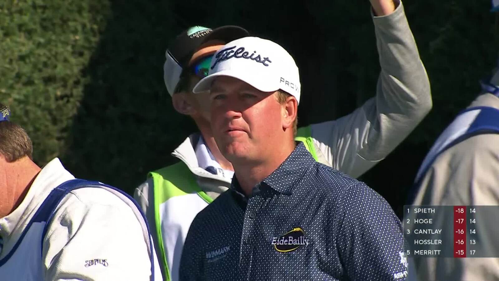 Tom Hoge | 2022 AT&T Pebble Beach | Round 4 | 15th hole | Shot 1