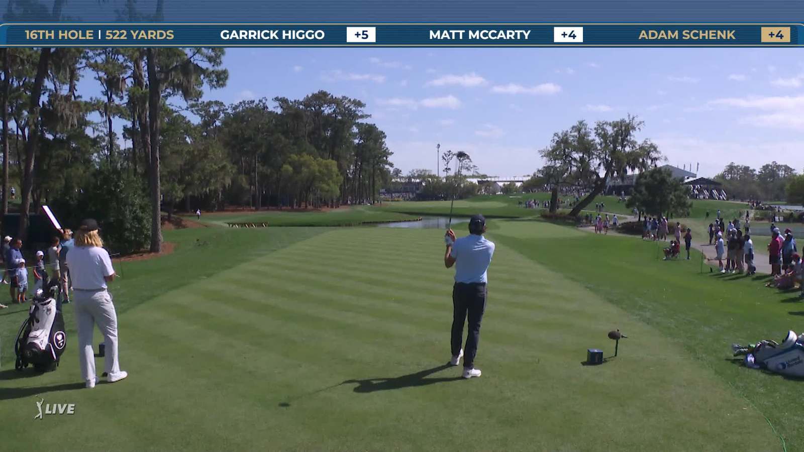 Adam Schenk | Round 2 | 16th hole | Shot 1 | 2026 THE PLAYERS