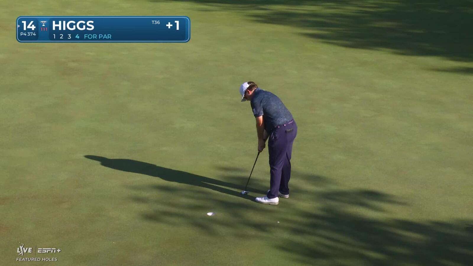 Harry Higgs | Round 1 | 14th hole | Shot 4 | 2025 John Deere