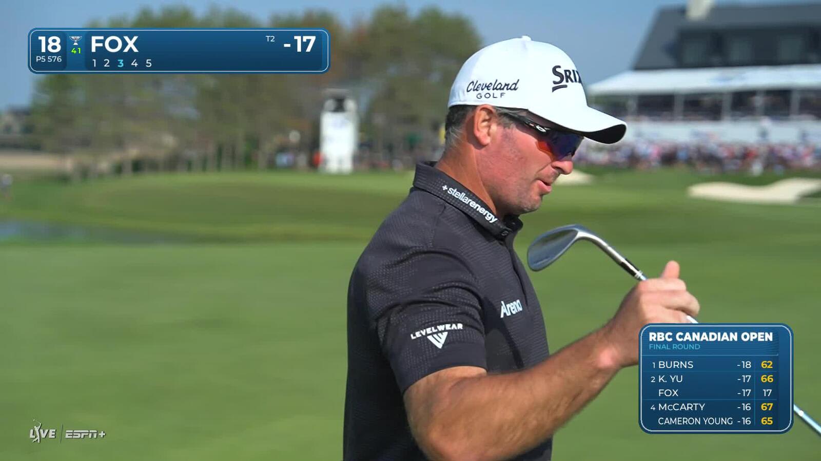 Ryan Fox | Round 4 | 18th hole | Shot 3 | 2025 RBC Canadian