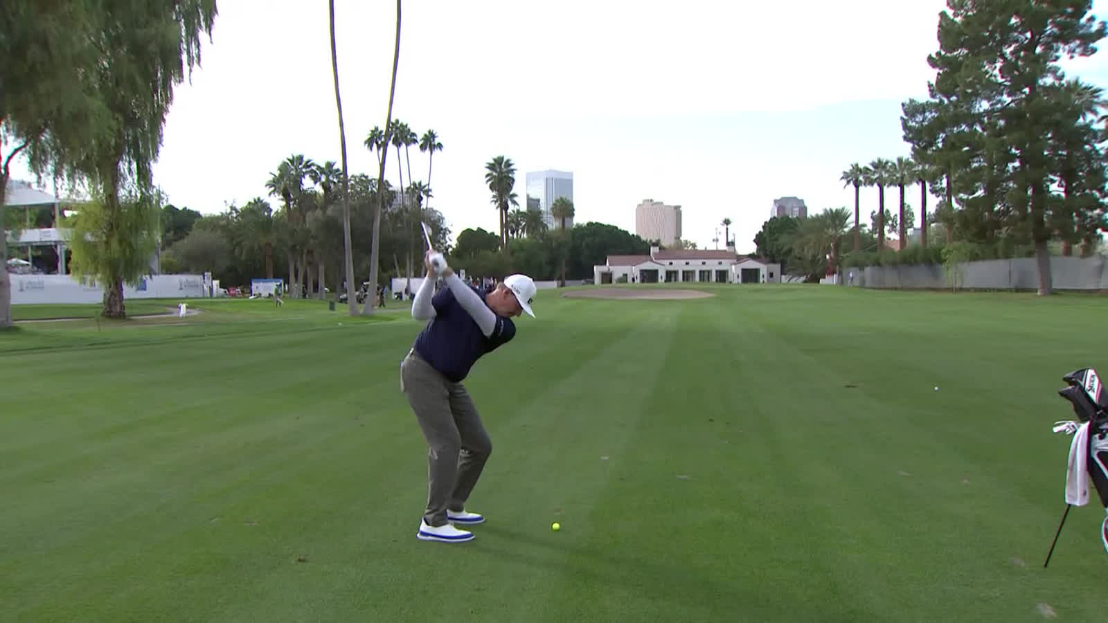 Ernie Els | Round 1 | 14th hole | Shot 2 | 2025 Charles Schwab