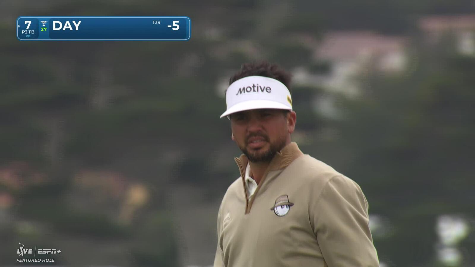 Jason Day | Round 2 | 7th hole | Shot 1 | 2025 AT&T Pebble Beach
